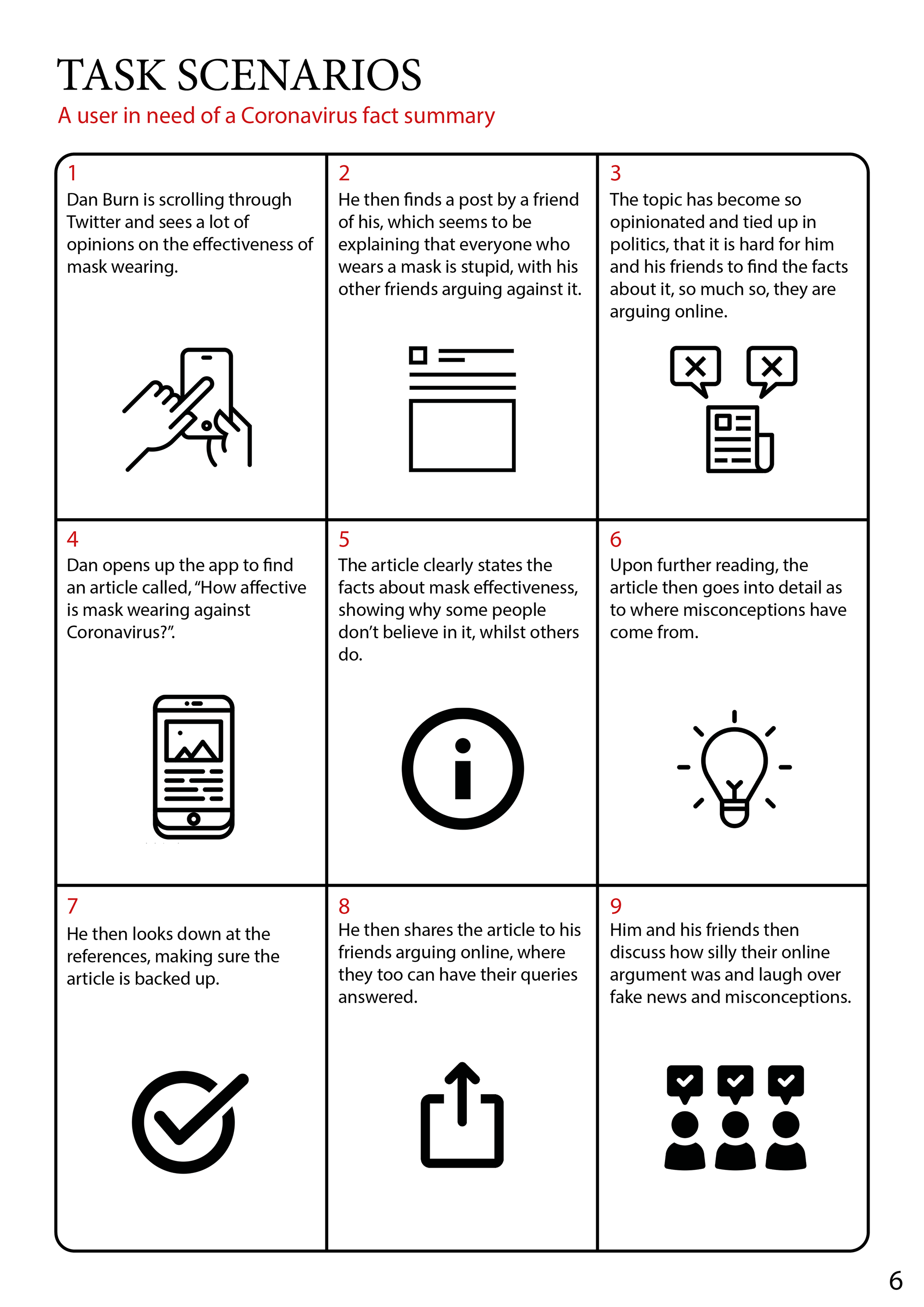 Task Scenario 1