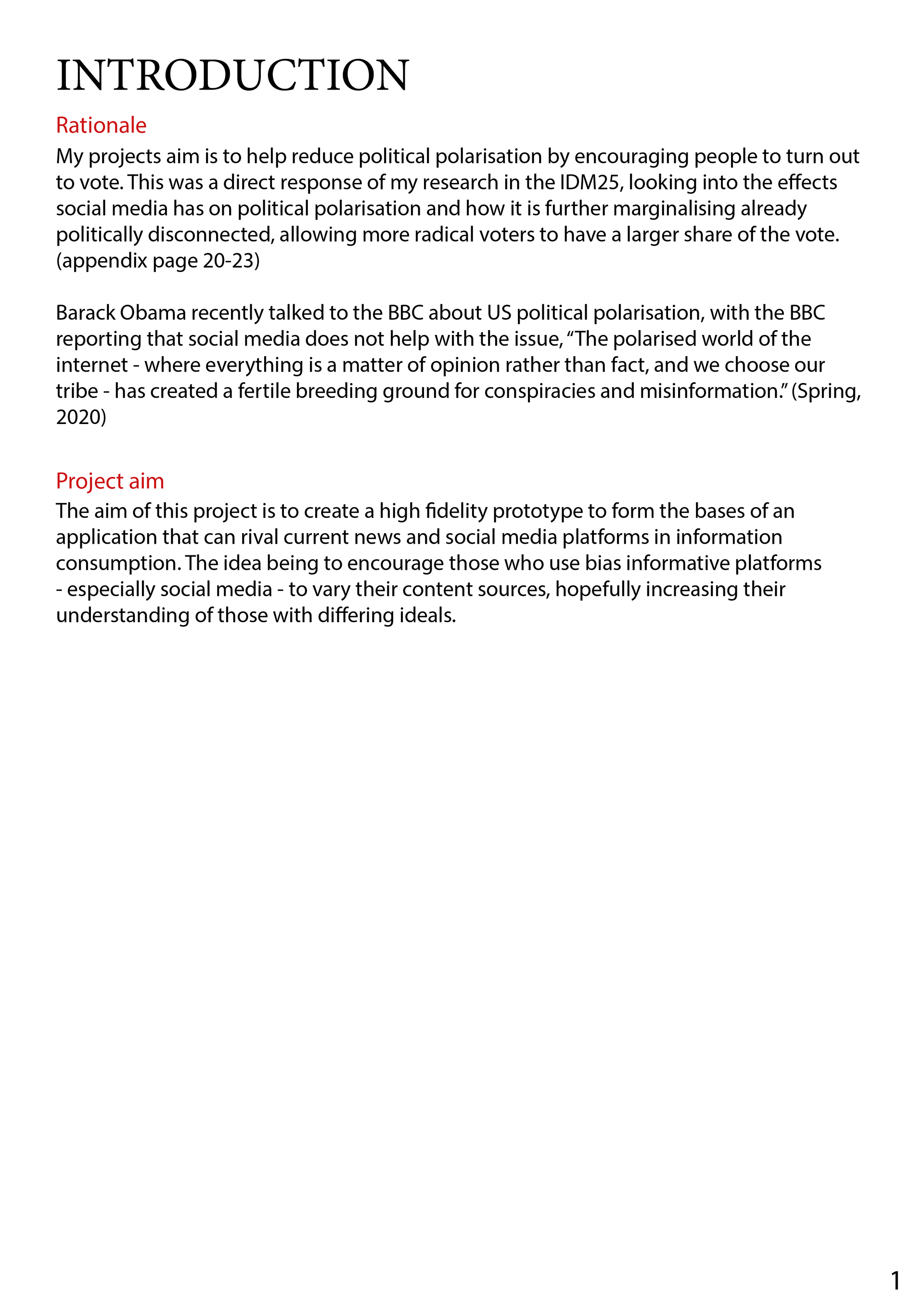 Report Introduction