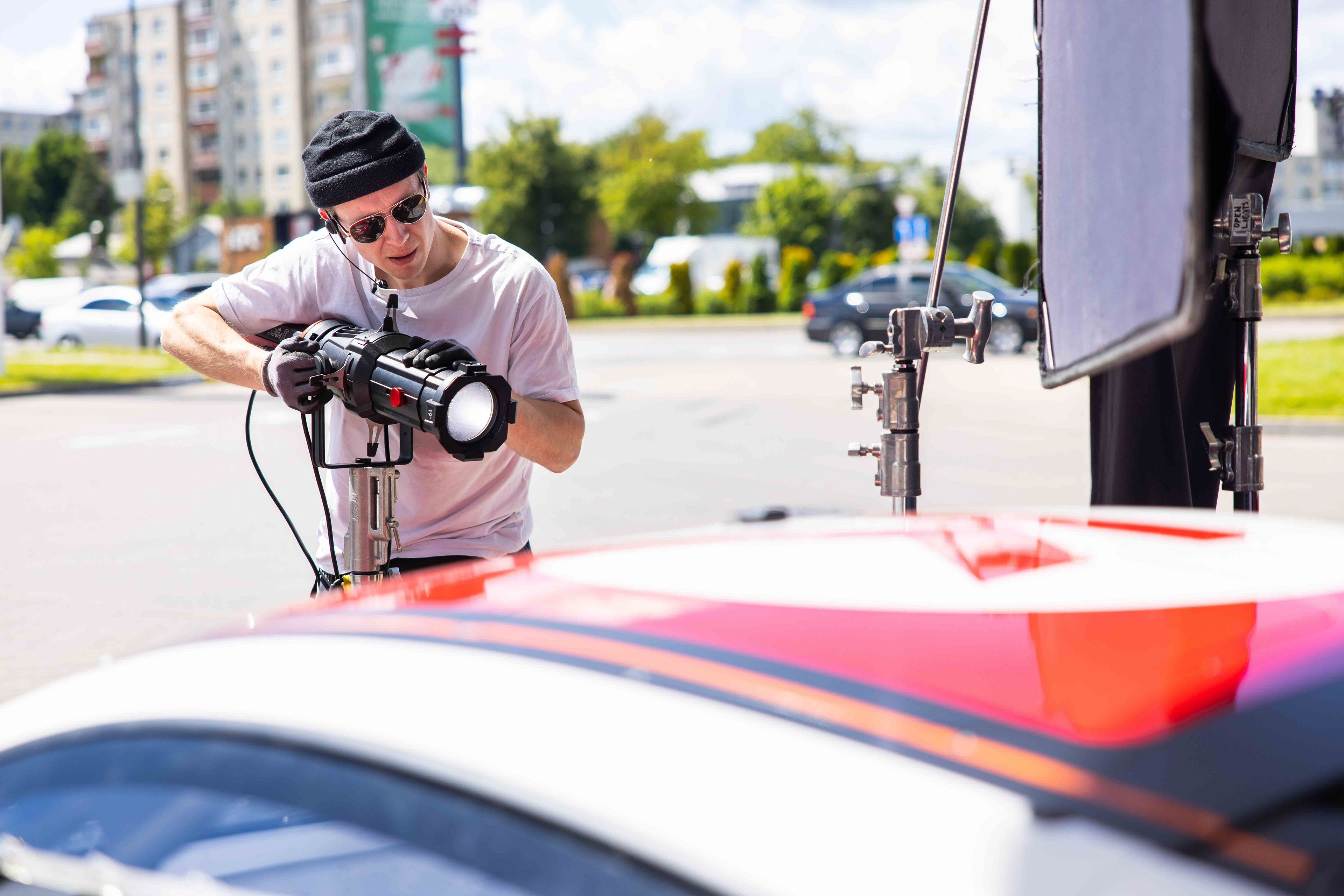 "Circle K" Reklamos filmavimas