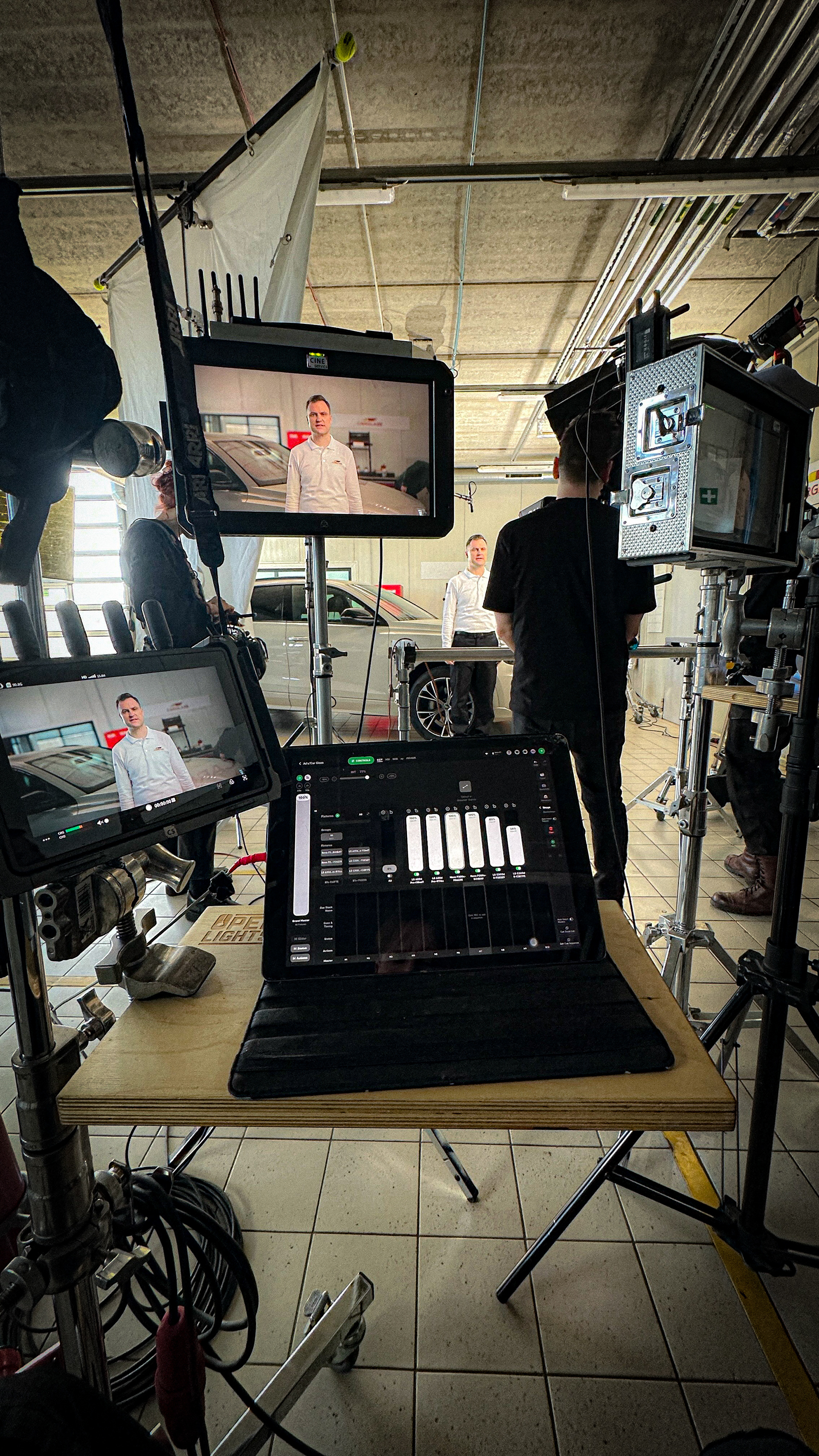 "Car Glass" reklamos filmavimas