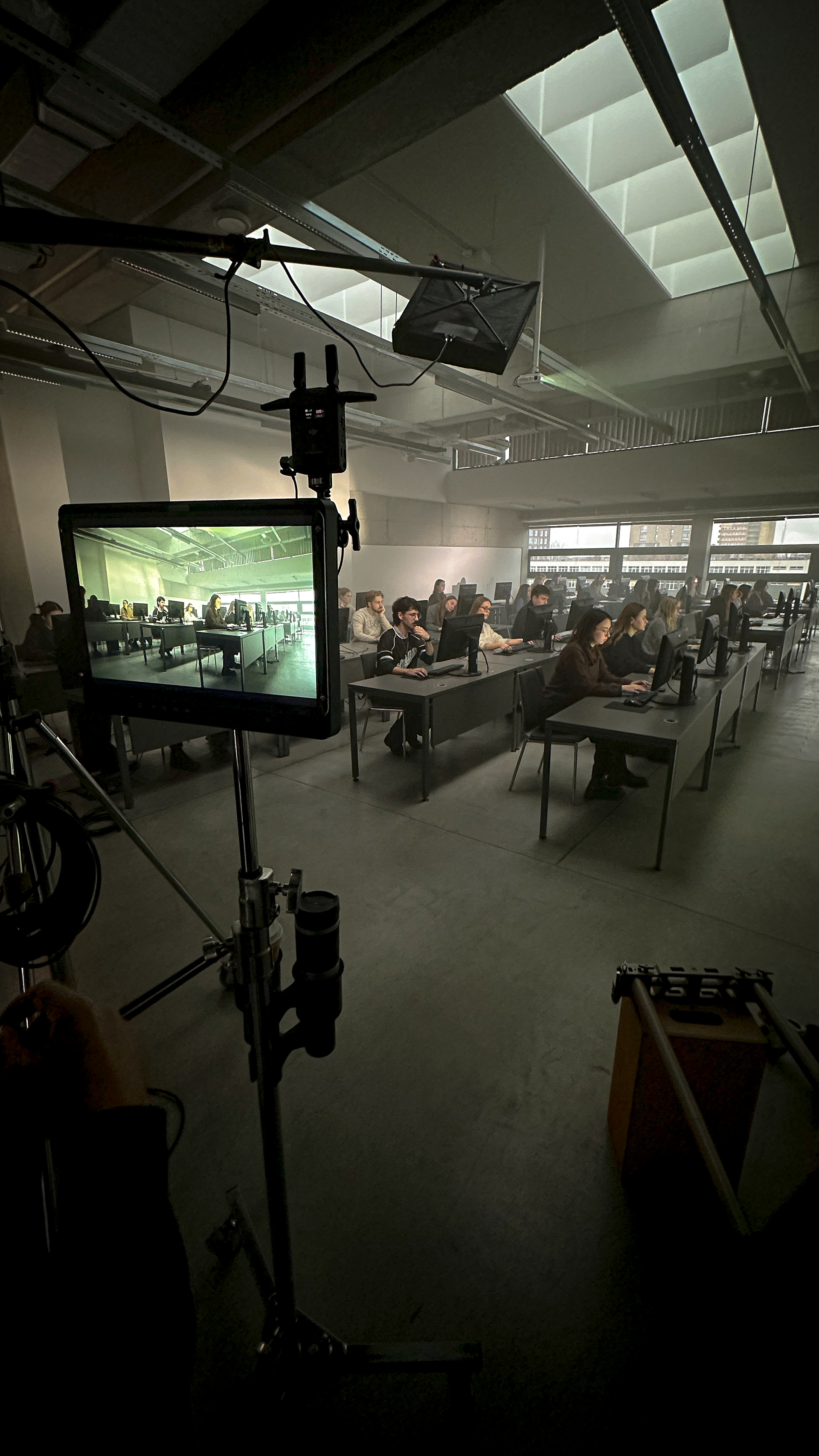 "Kauno Kolegija" reklamos filmavimas