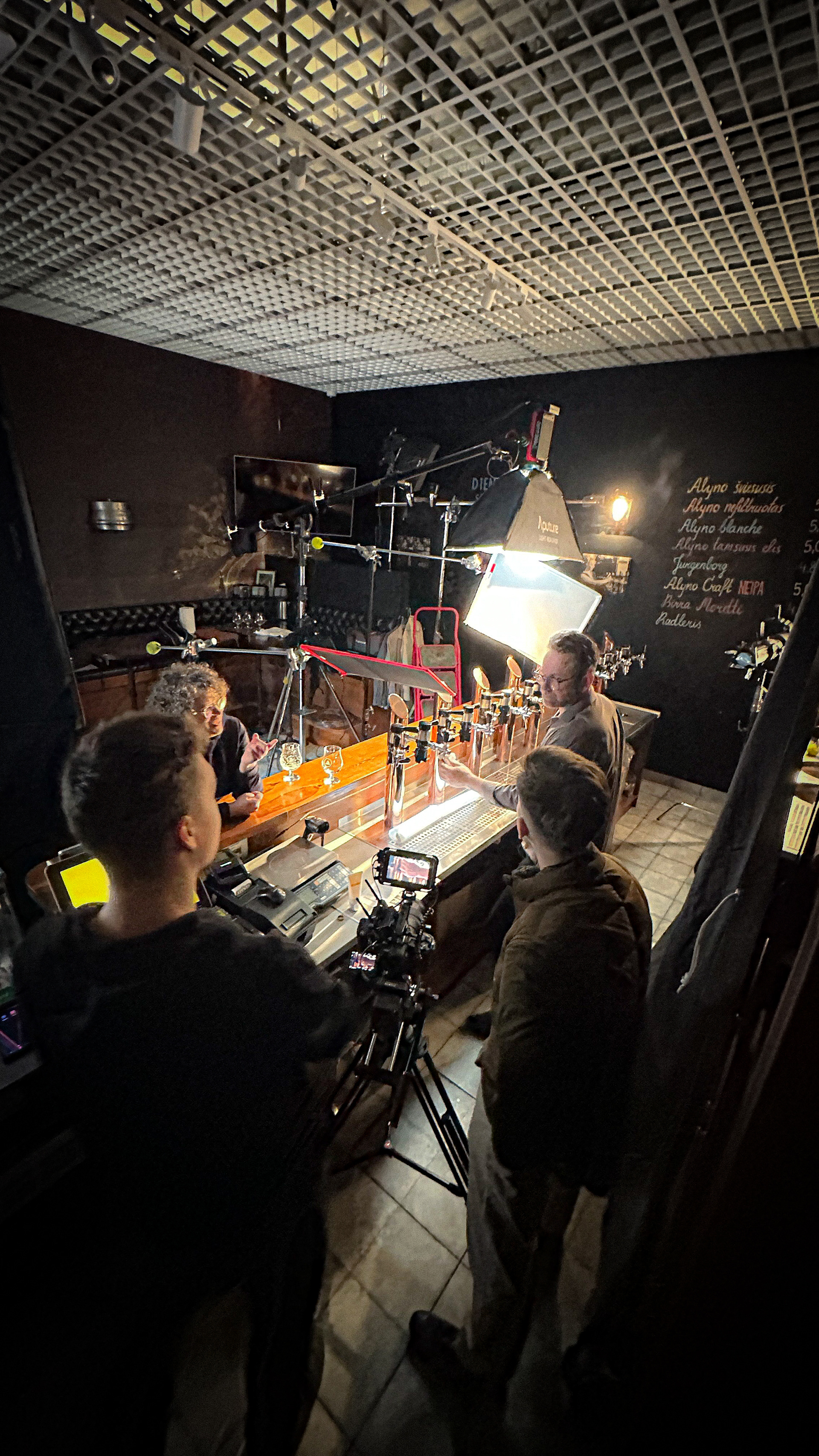 "Alynas" reklamos filmavimas