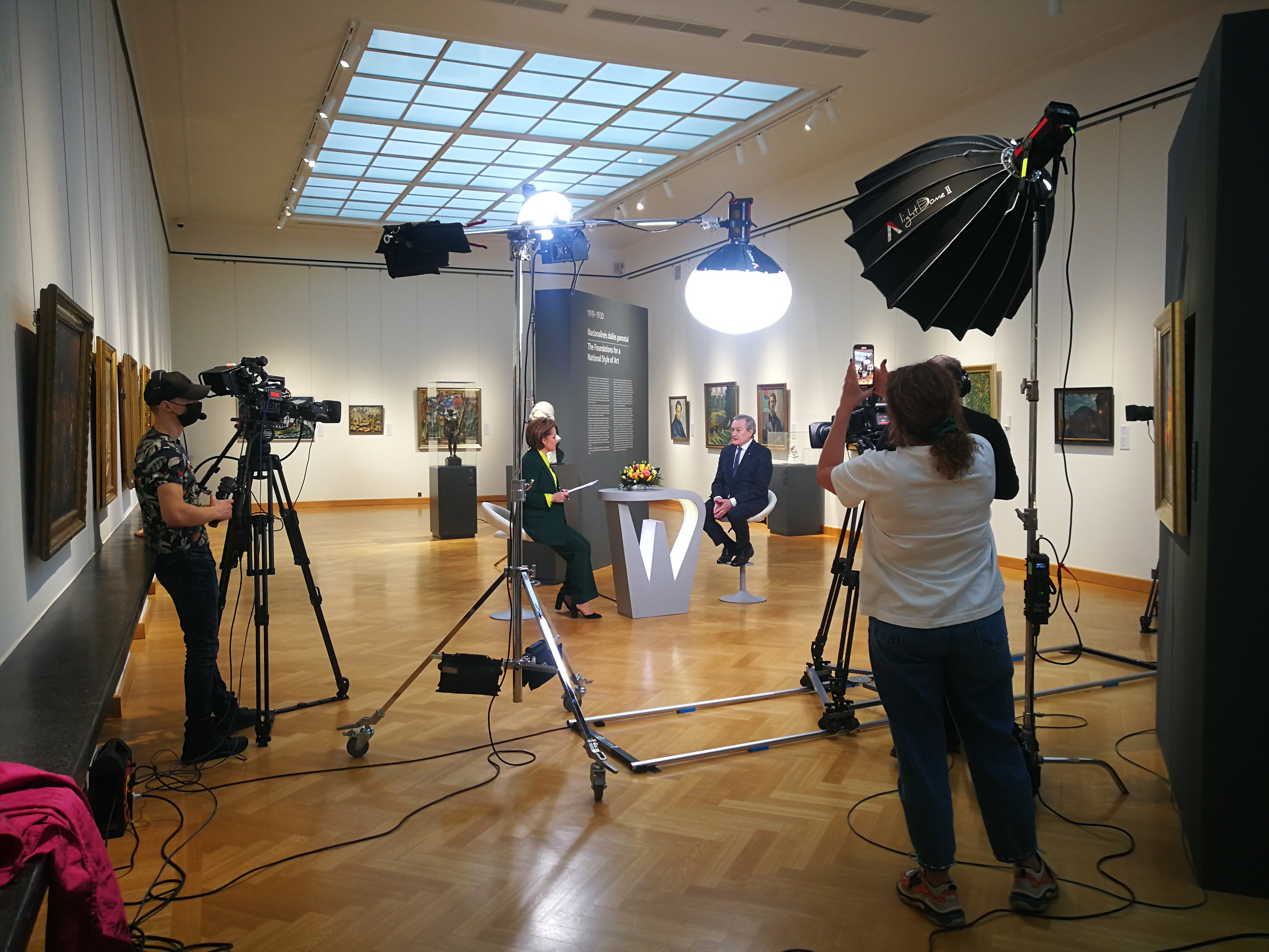 Interviu filmavimas