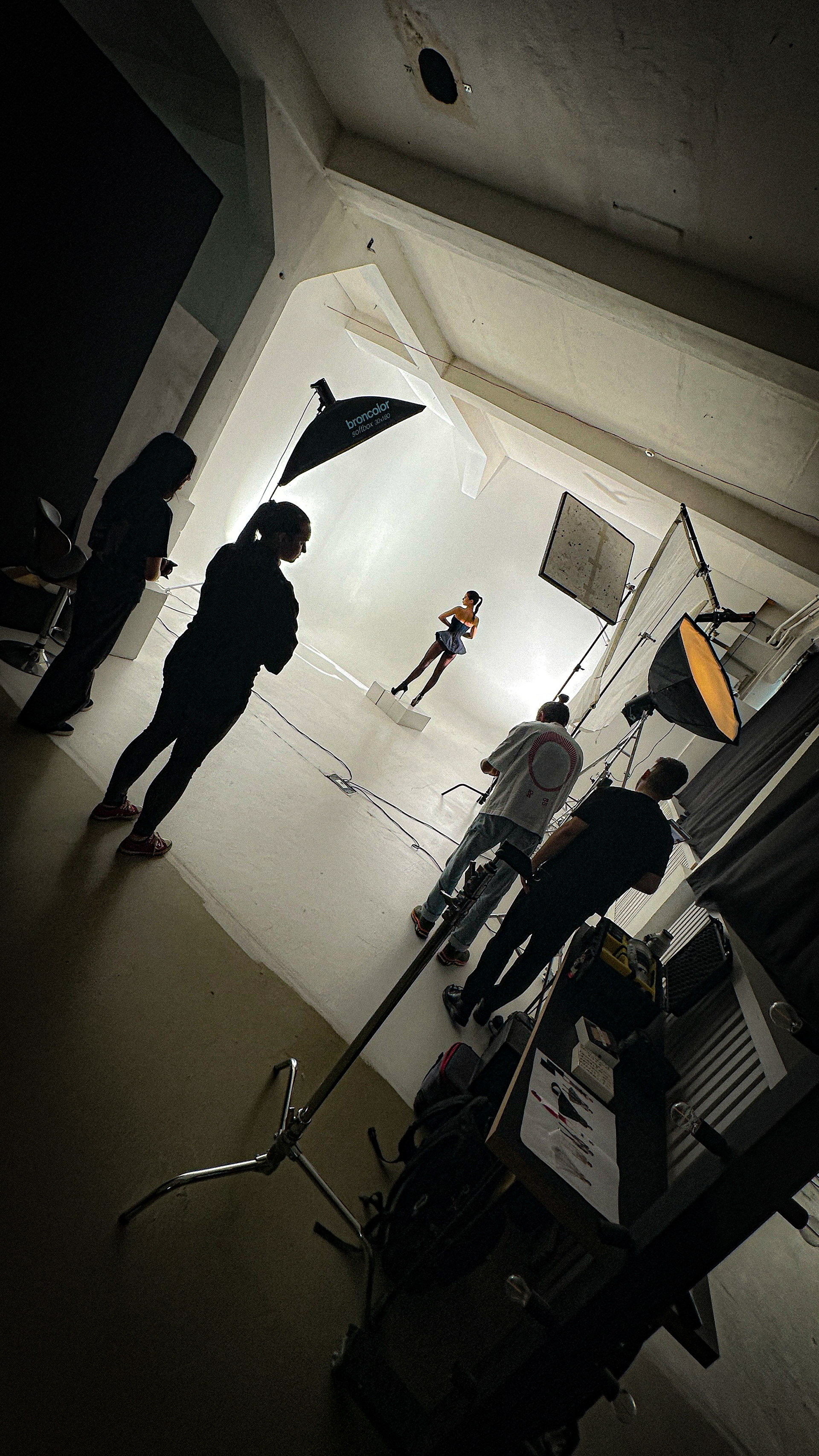 Naujos drabužių kolekcijos fotosesija