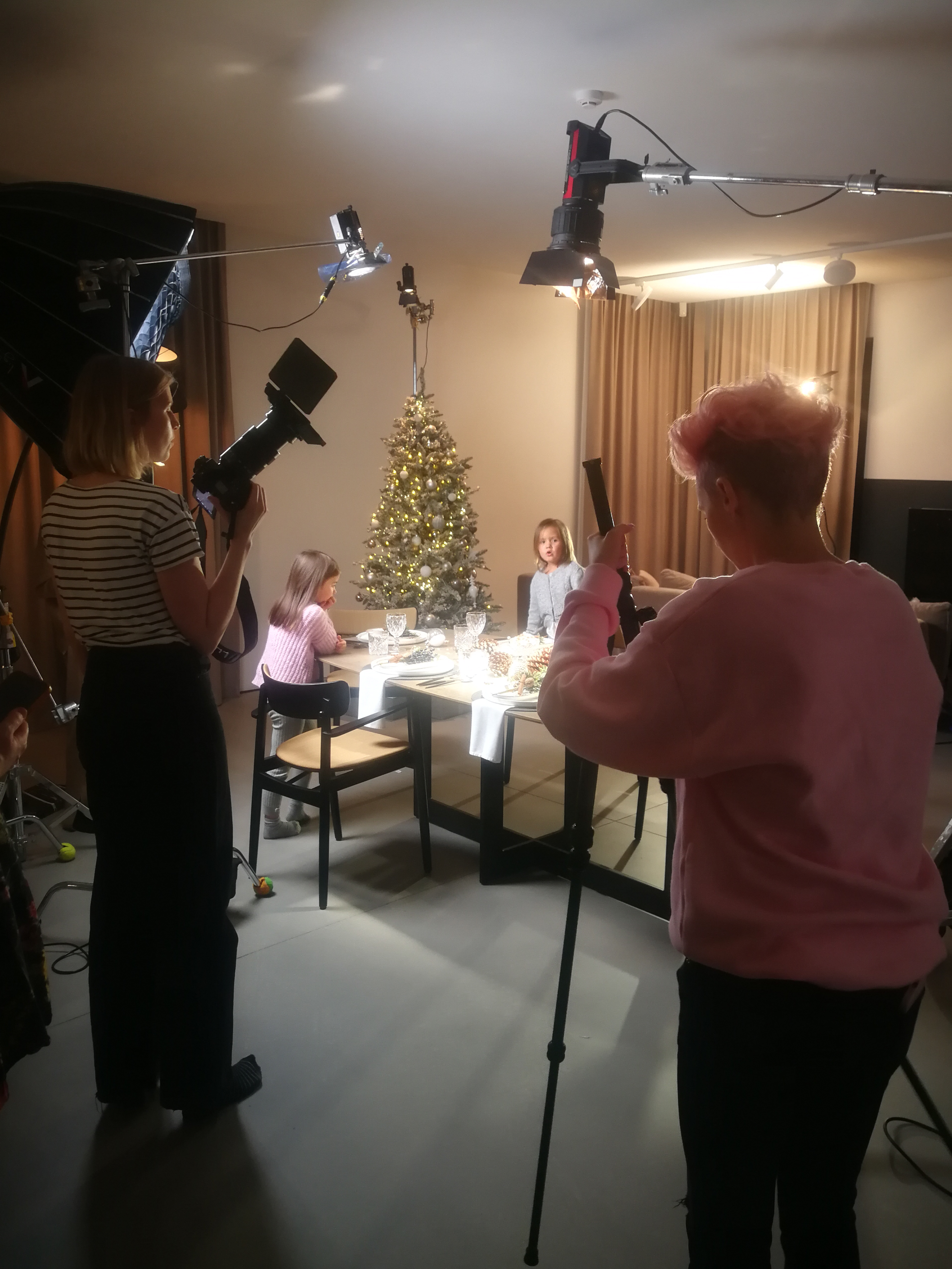 Maisto reklamos filmavimas