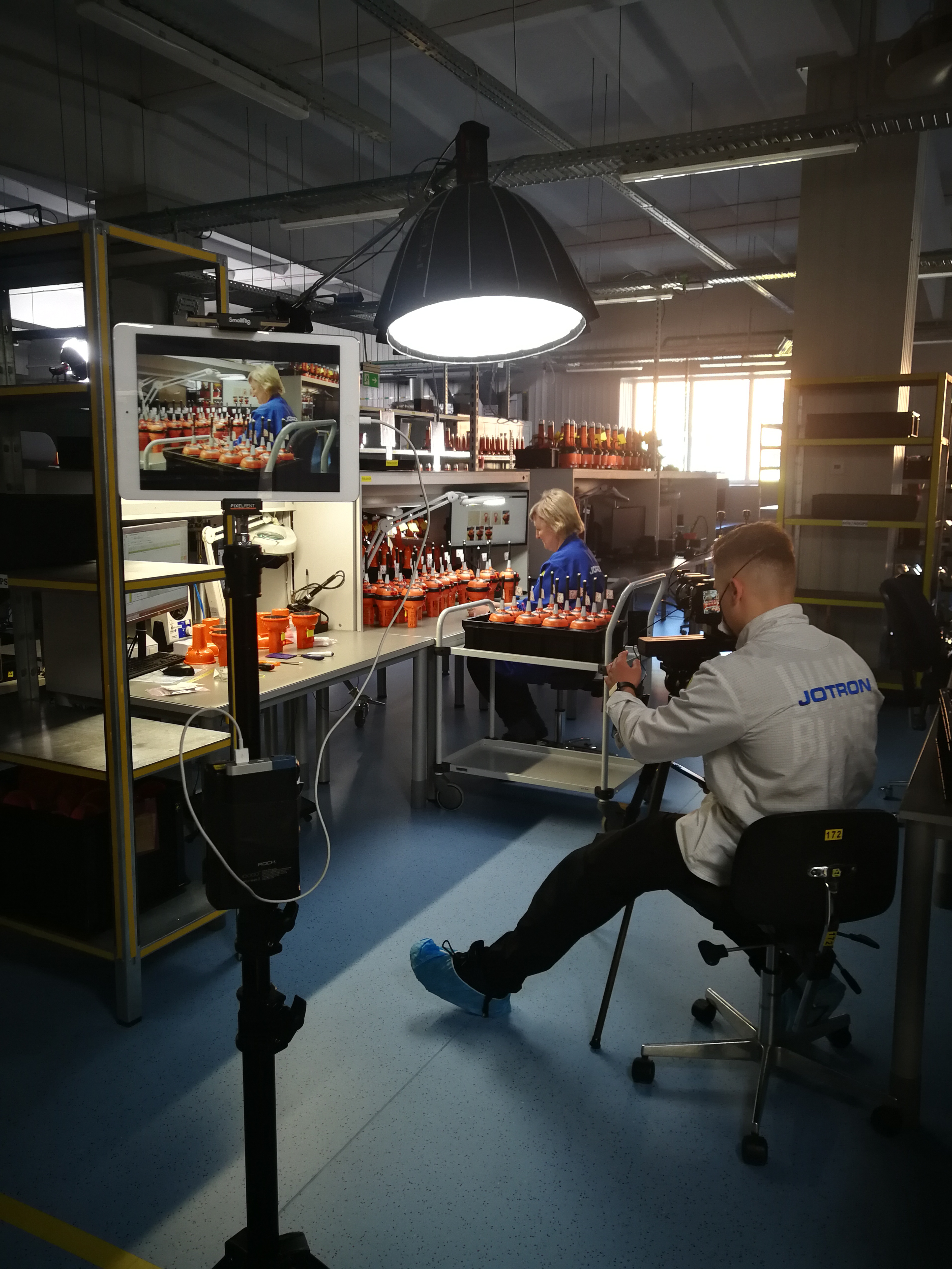 "Jotron" Reklamos filmavimas