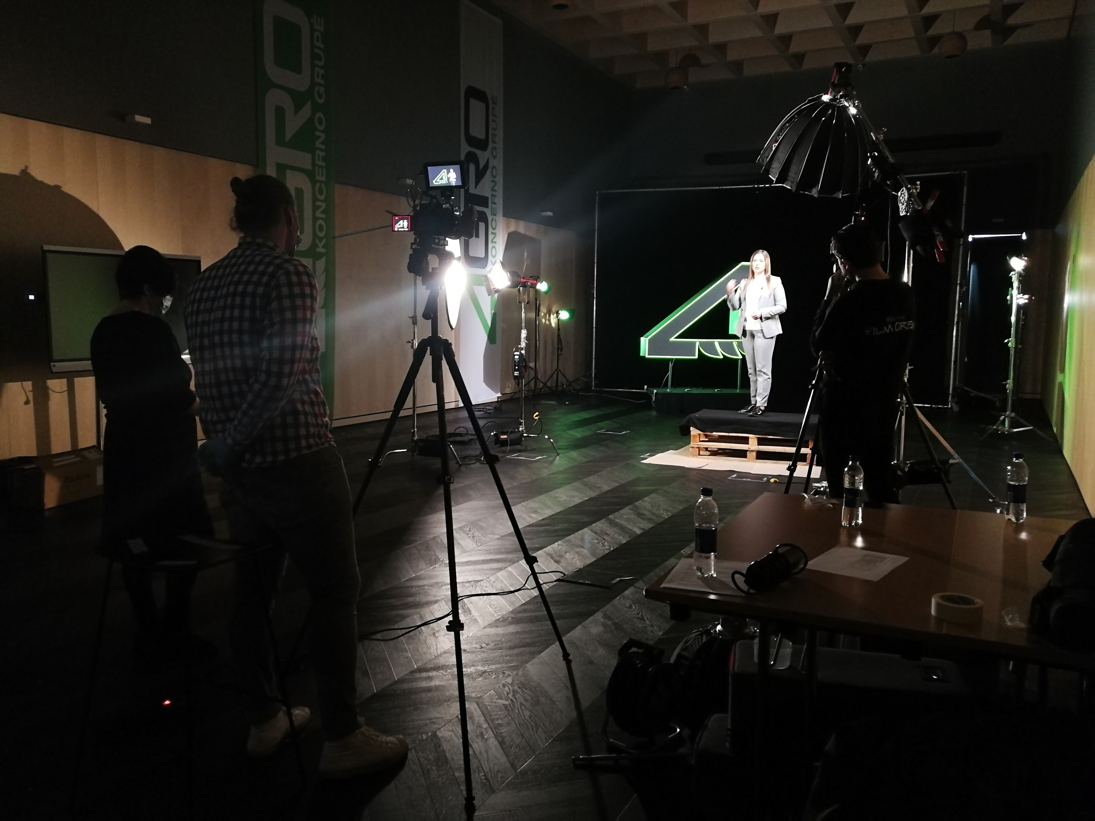 Interviu filmavimas