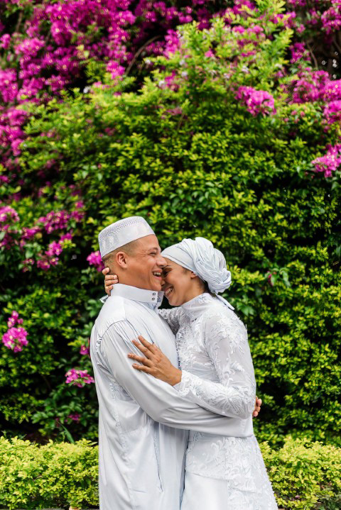Ayesha and Lorenzo’s intimate Muslim nikah ceremony at their family home in Mthatha, followed by reception at Hotel Savoy