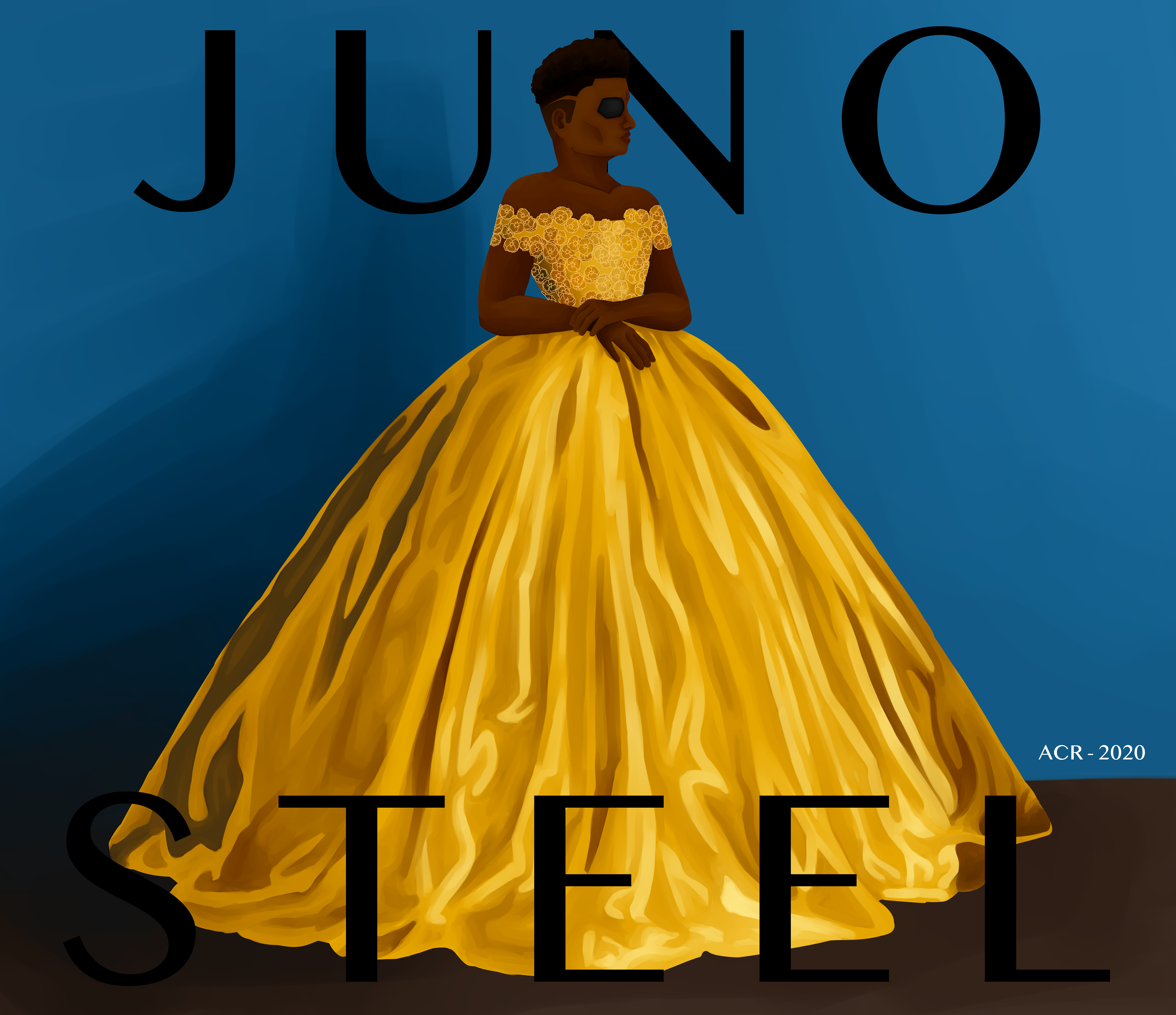 Fanart of Juno Steel from the Penumbra Podcast