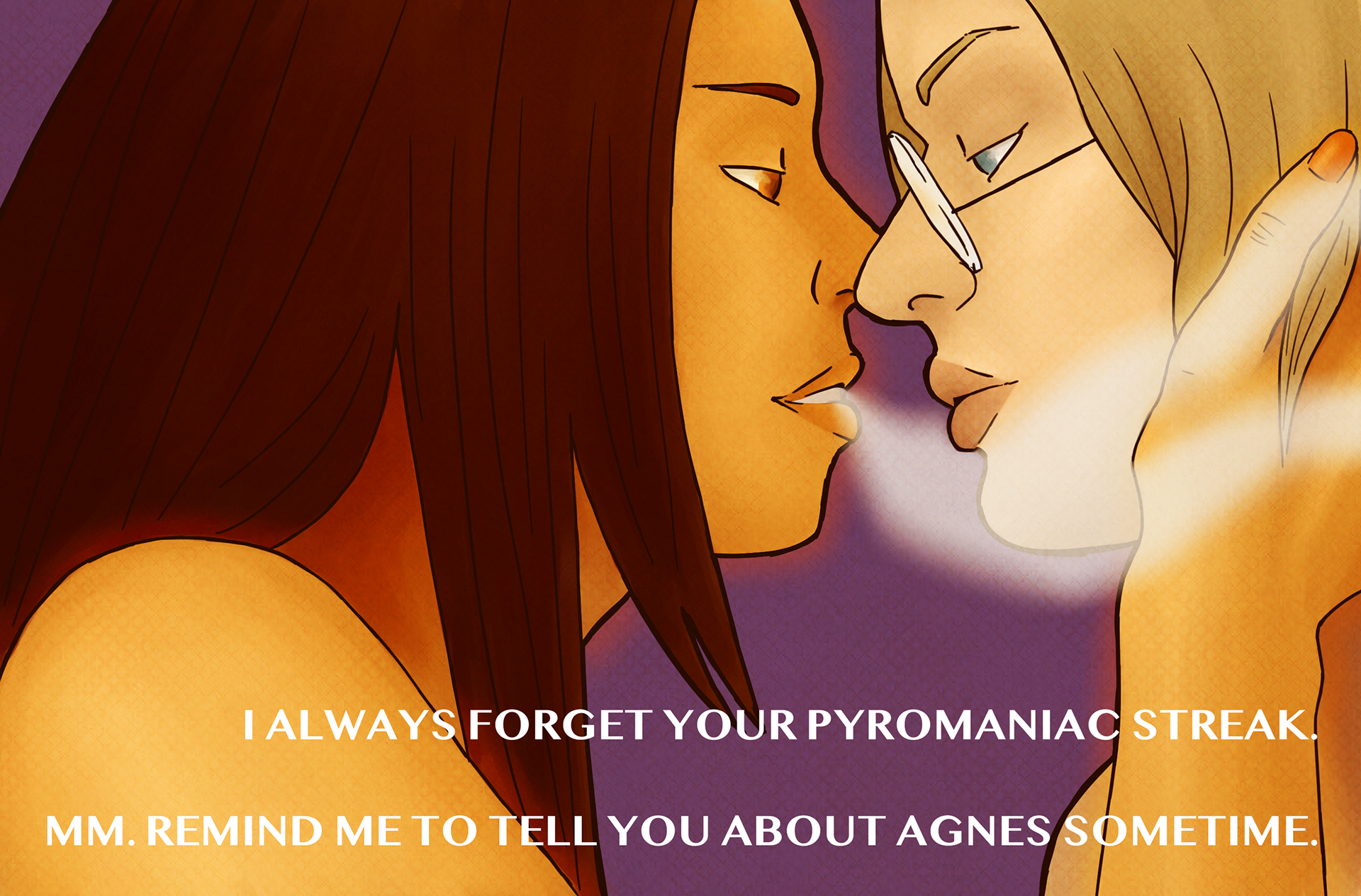 Fanart of Gertrude Robinson and Agnes Montague from The Magnus Archives