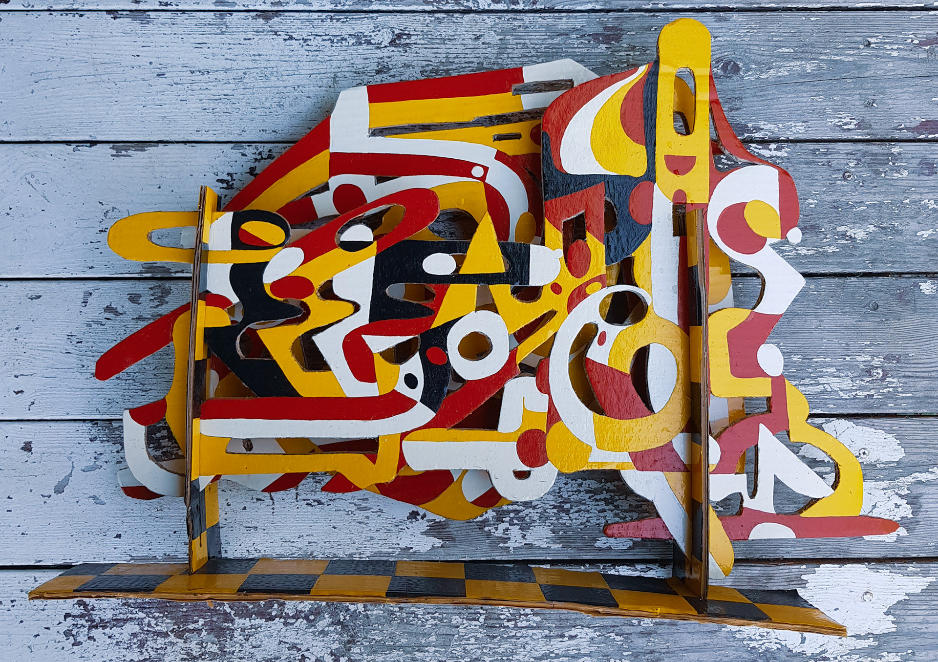 # 112coral# carton, acrylic 58X42cm Açores Portugal 21112012