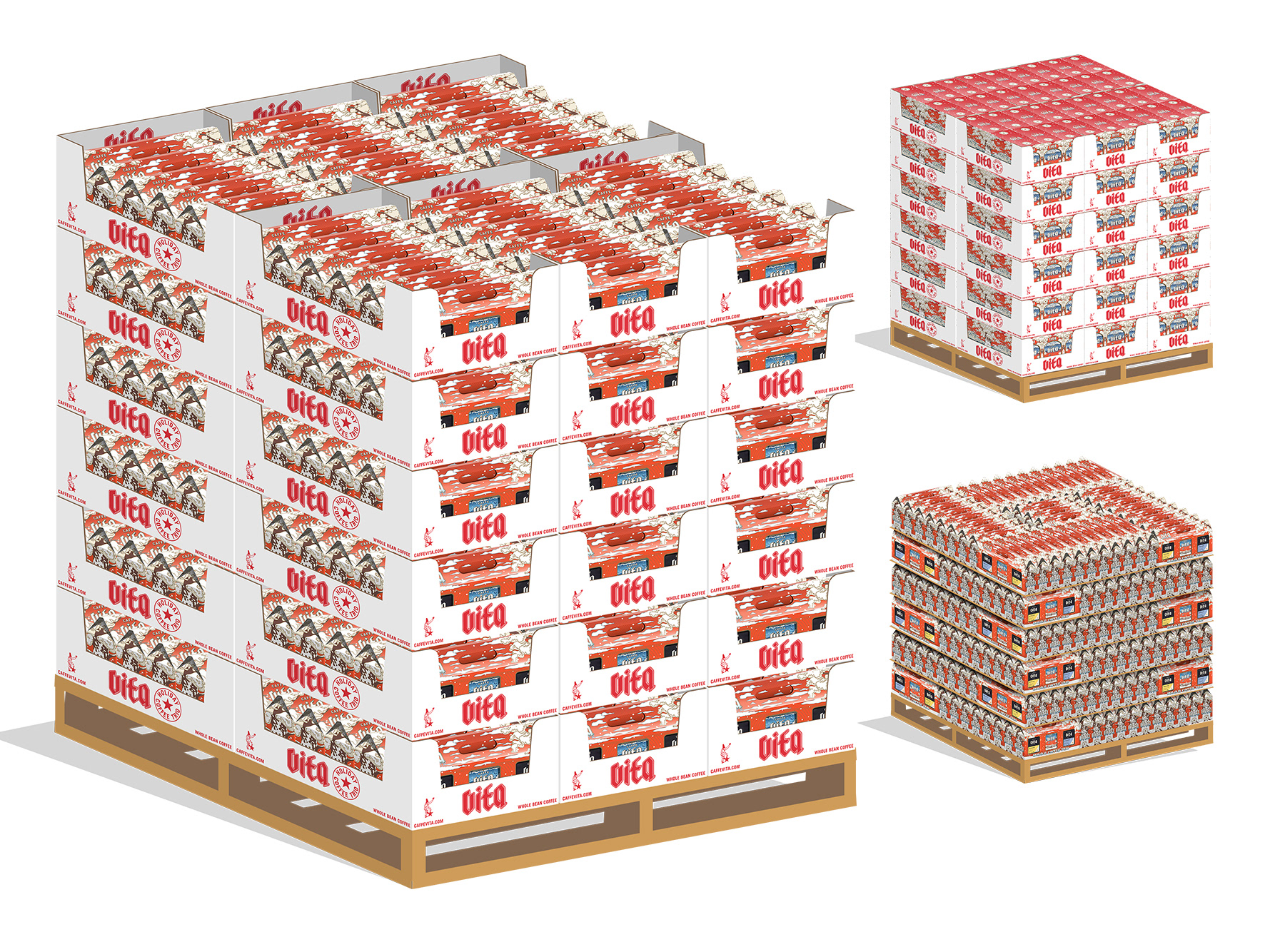 Costco pallet layout designs