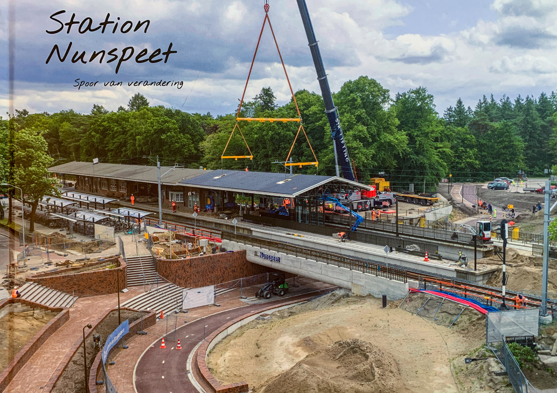 Station Nunspeet Spoor Van Verandering