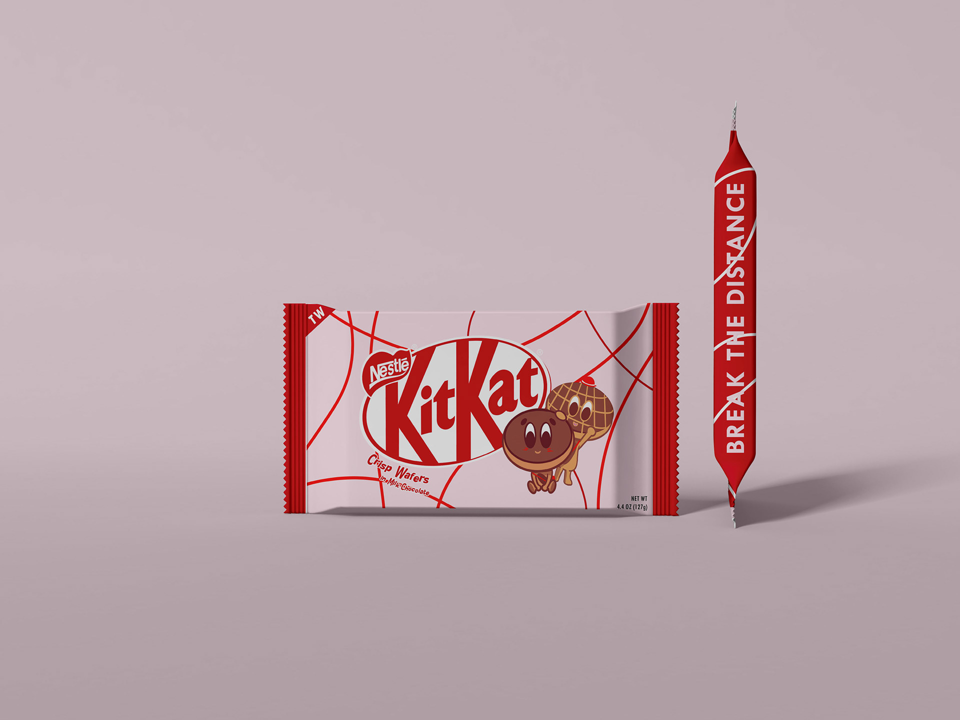 Kit + Kat Candy Packaging