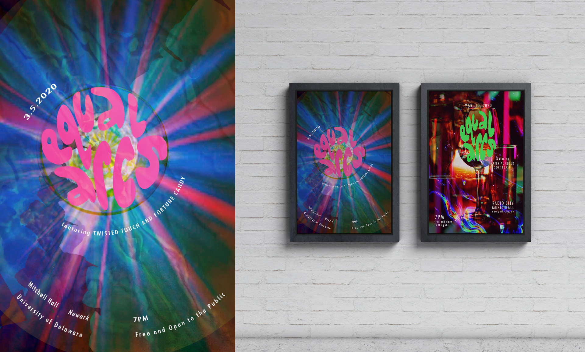 Promotional Tour Posters 18" x 24"