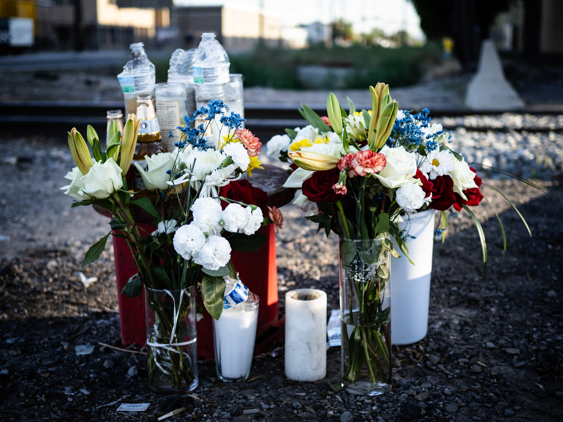 One of my favorite subjects to photograph are roadside memorials.