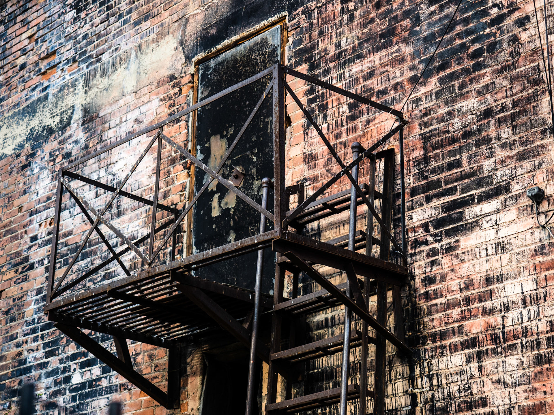 Maybe I'd use this fire escape... But only if there was a real fire.