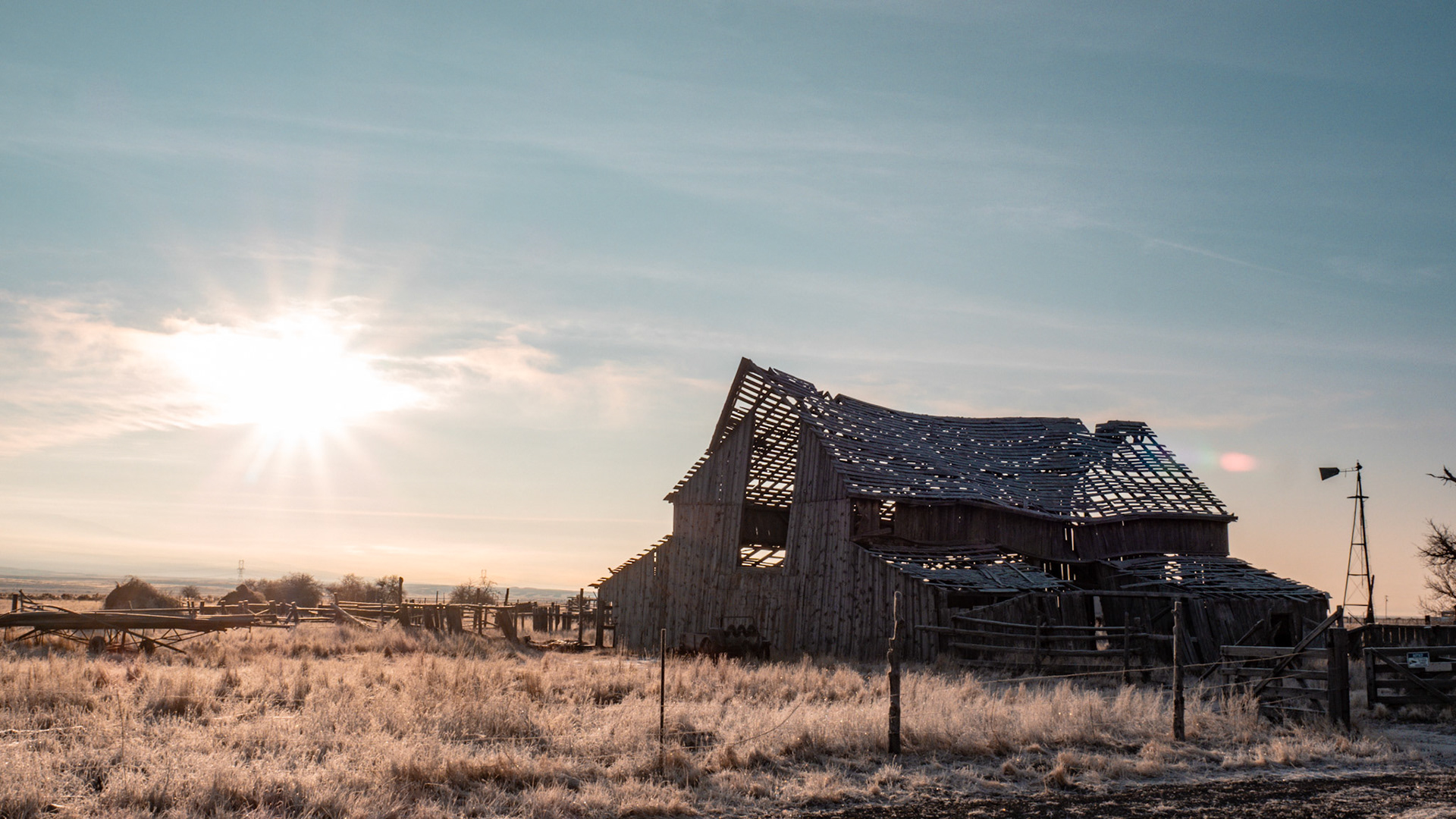53/365 Western Desert Dilapidated Barn