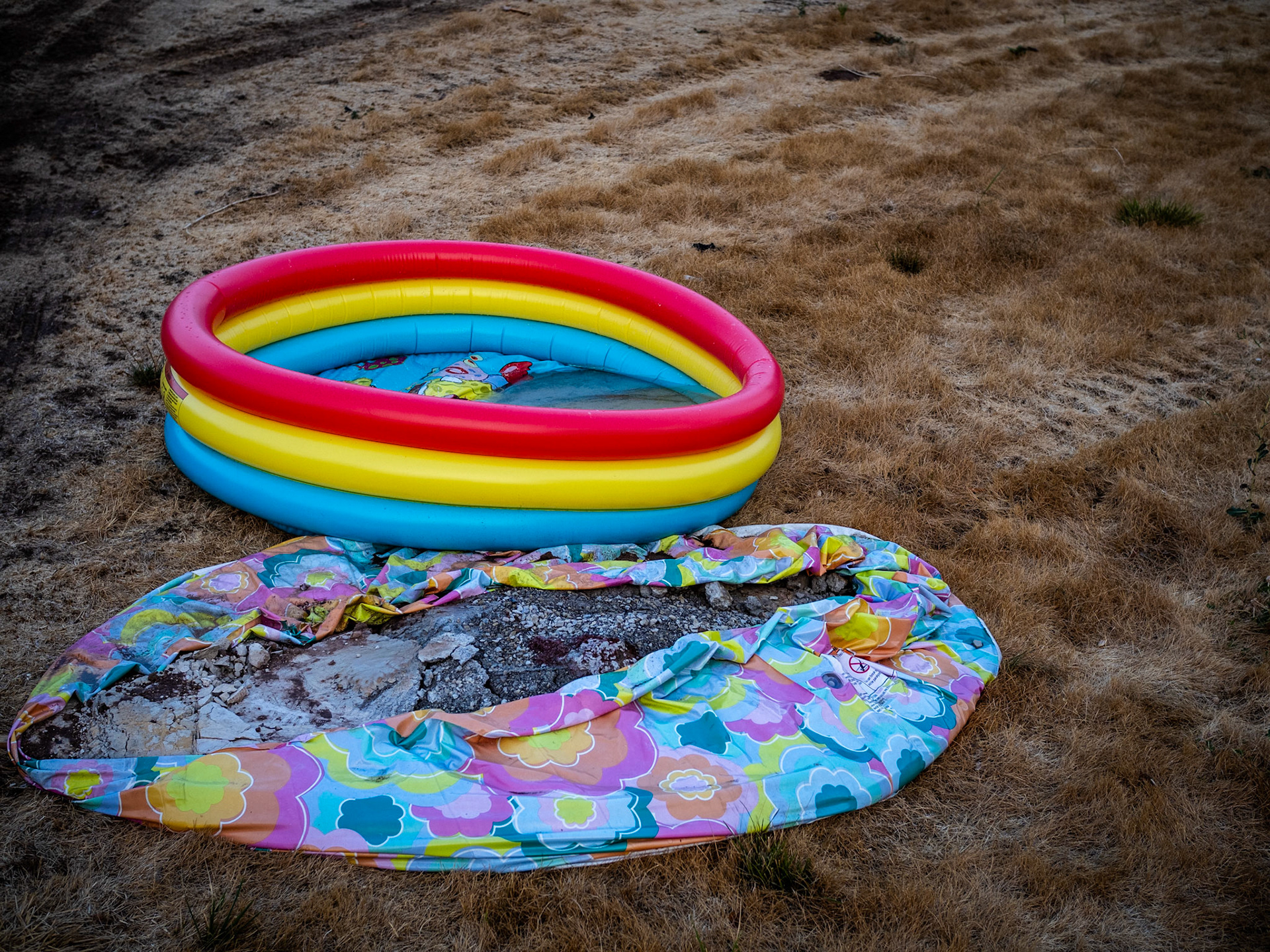 Abandoned stuff is fun.