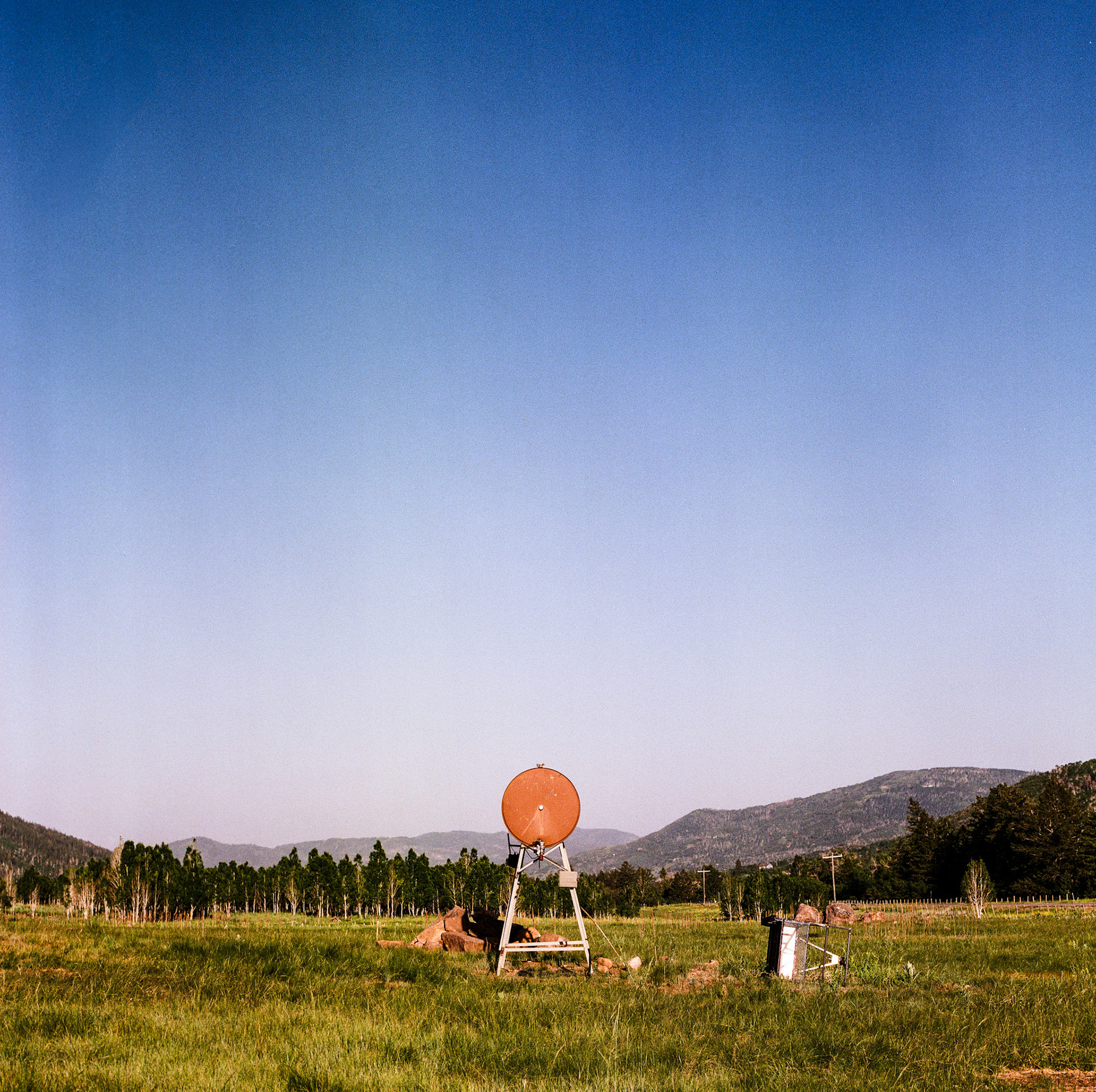 A another analog day today. I got distracted this evening so here's a fuel tank. I am guessing from the location and the sled to the right, this tank was used for fueling snowmobiles.