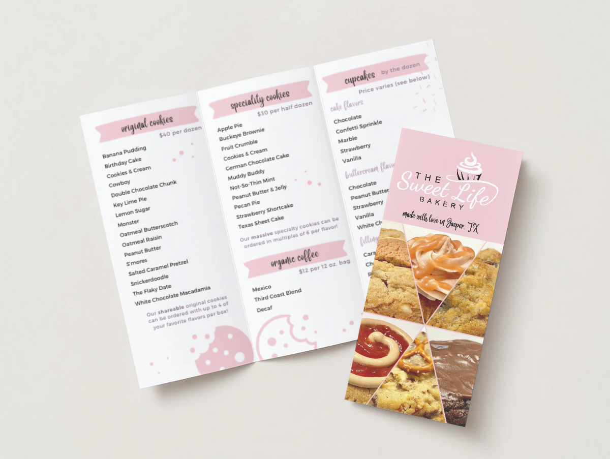Bakery Brochure