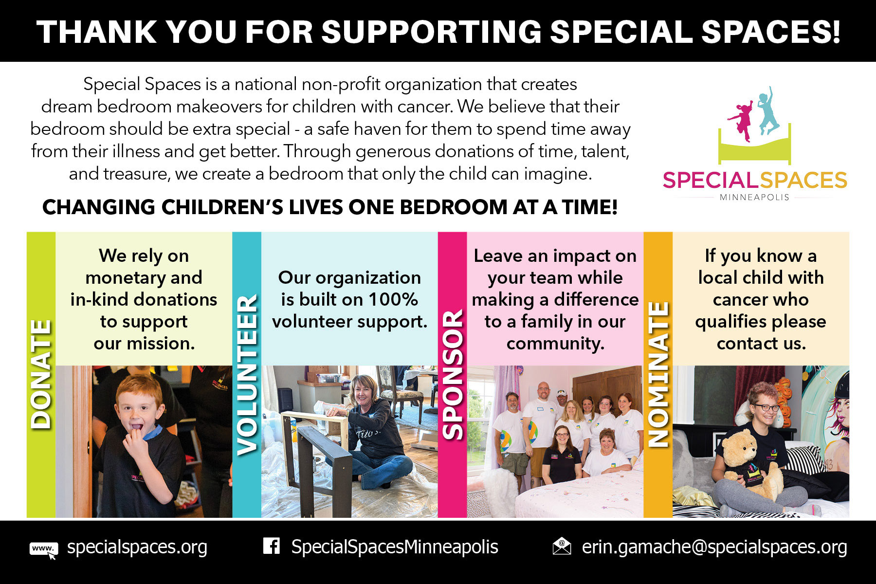 Fundraiser Thank You Card