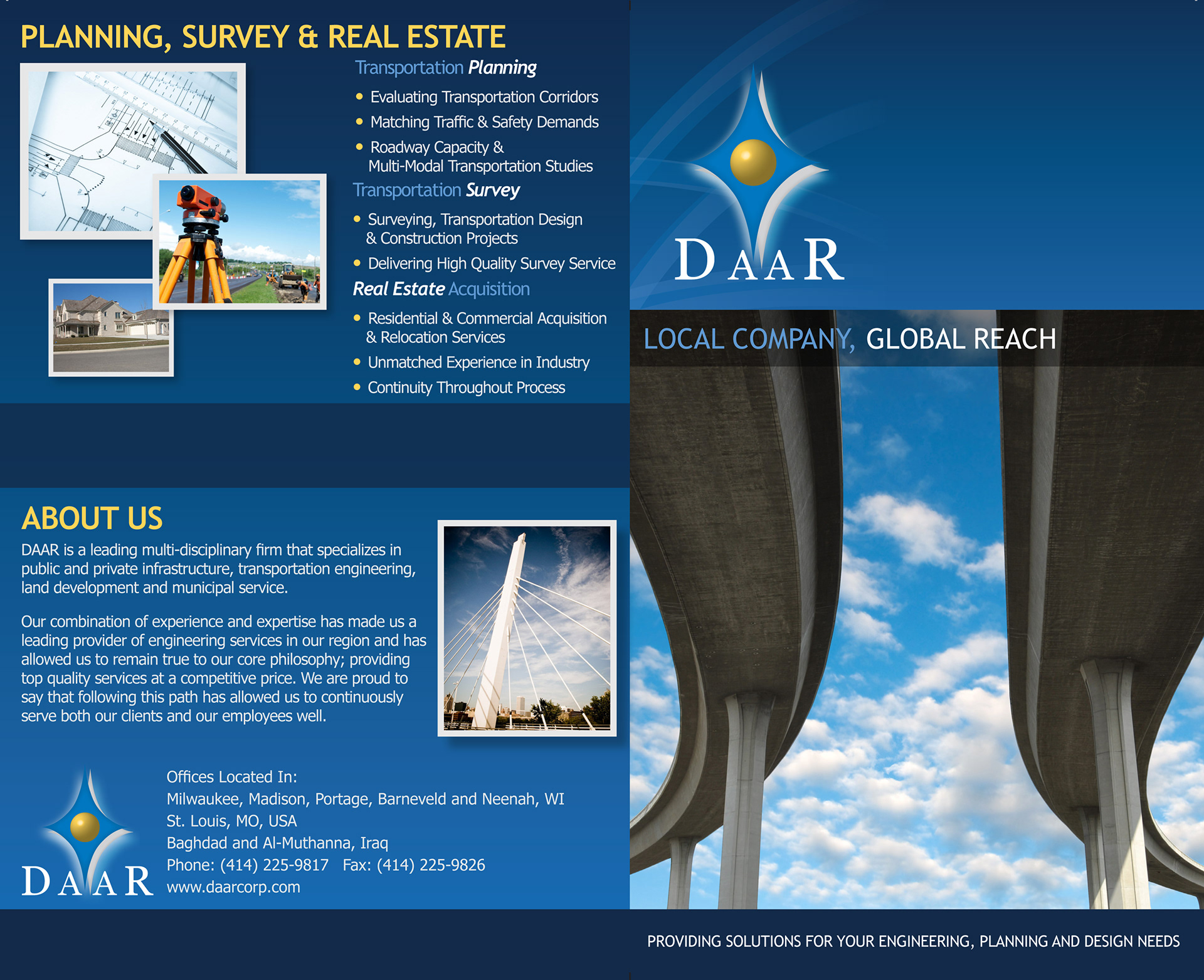 Transportation Brochure Outside