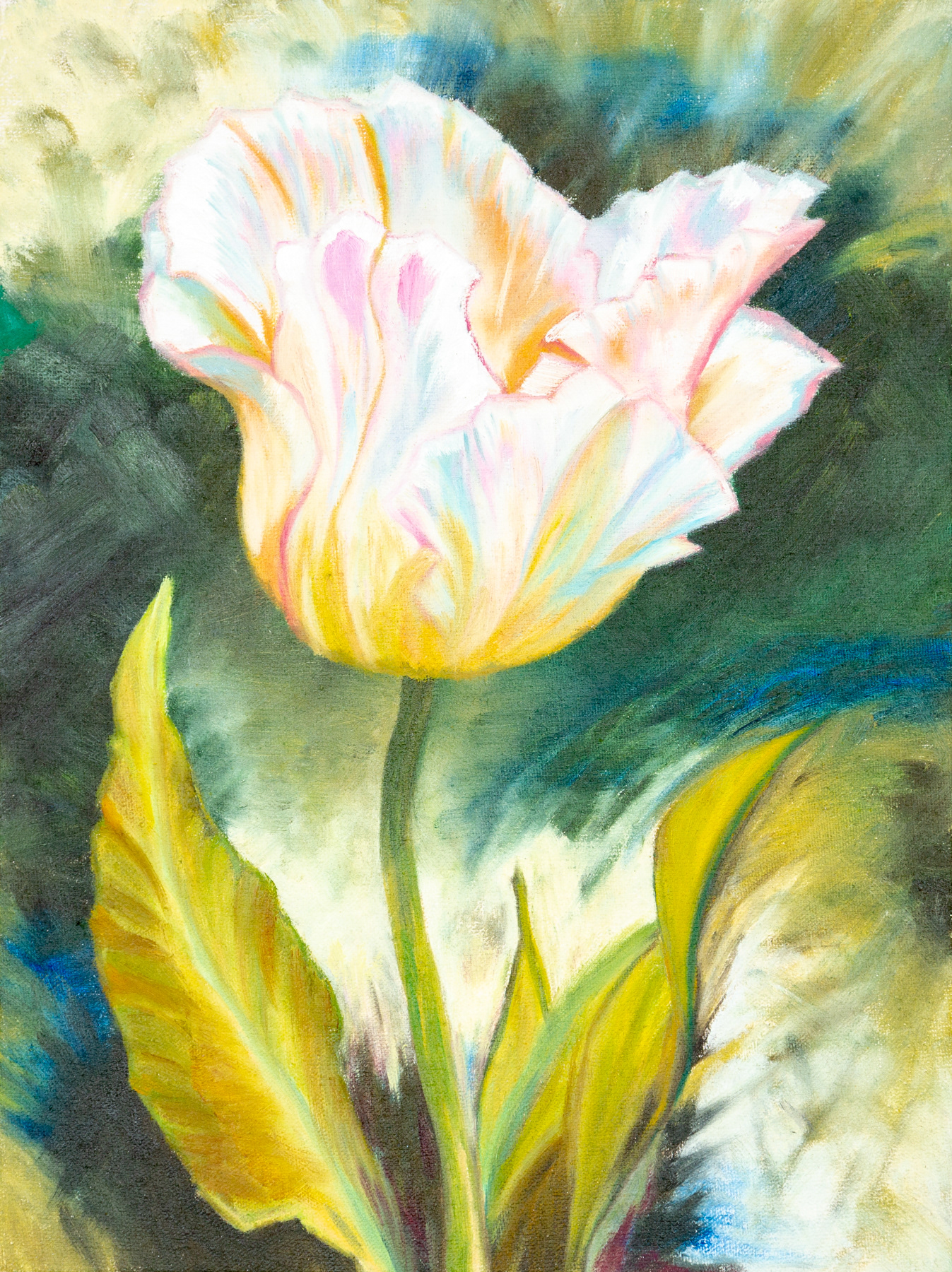 Miss You!40 x 30 cm Oil