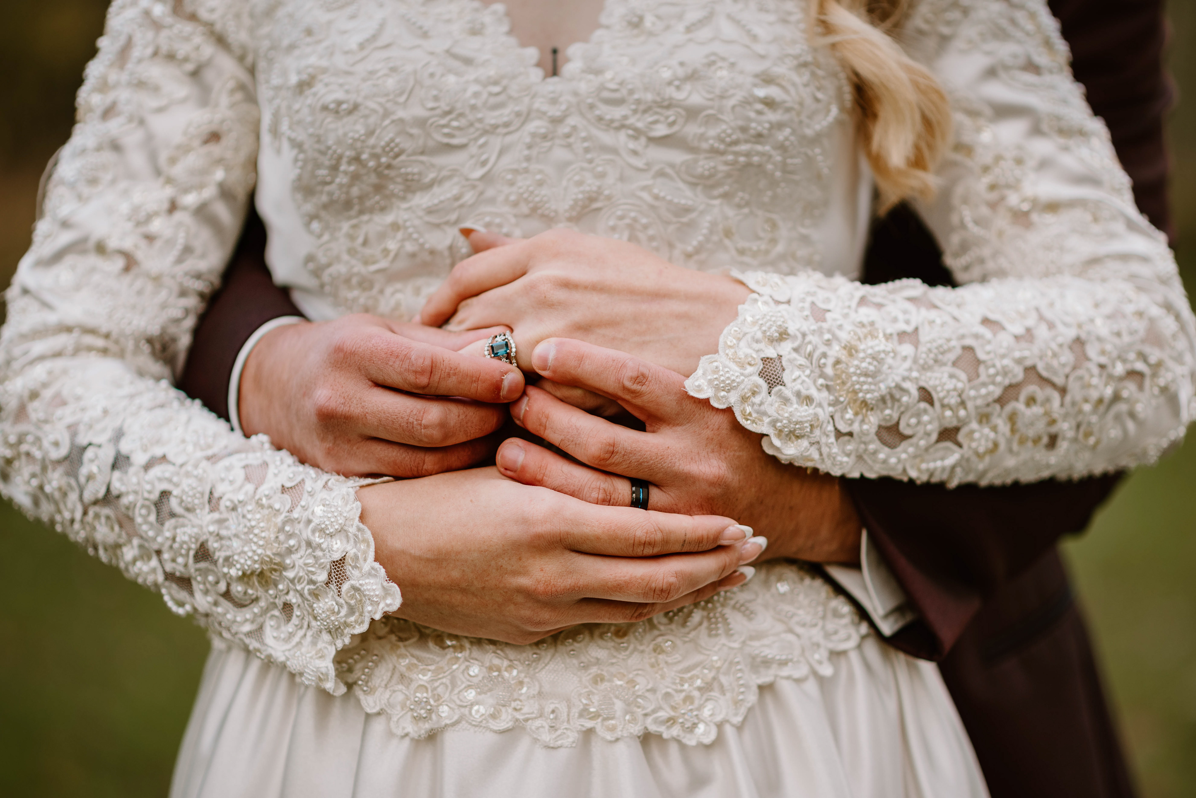 Emotional Wedding Photos Madeline Island WI Libby Aos Photography