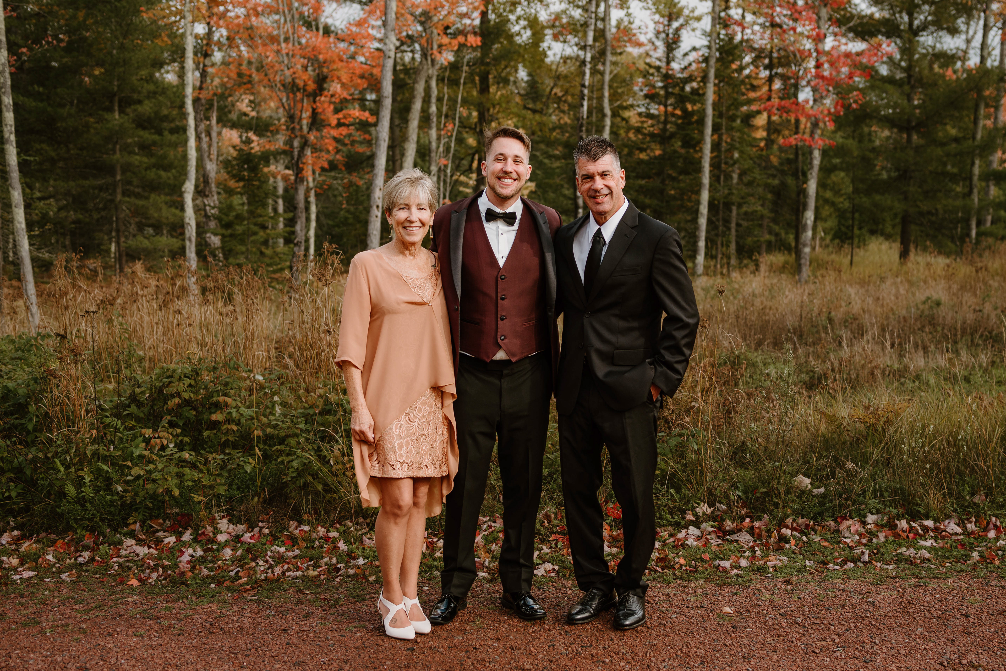 Gorgeous Wedding Photos Madeline Island Inn Madeline Island, WI Libby Aos Photography