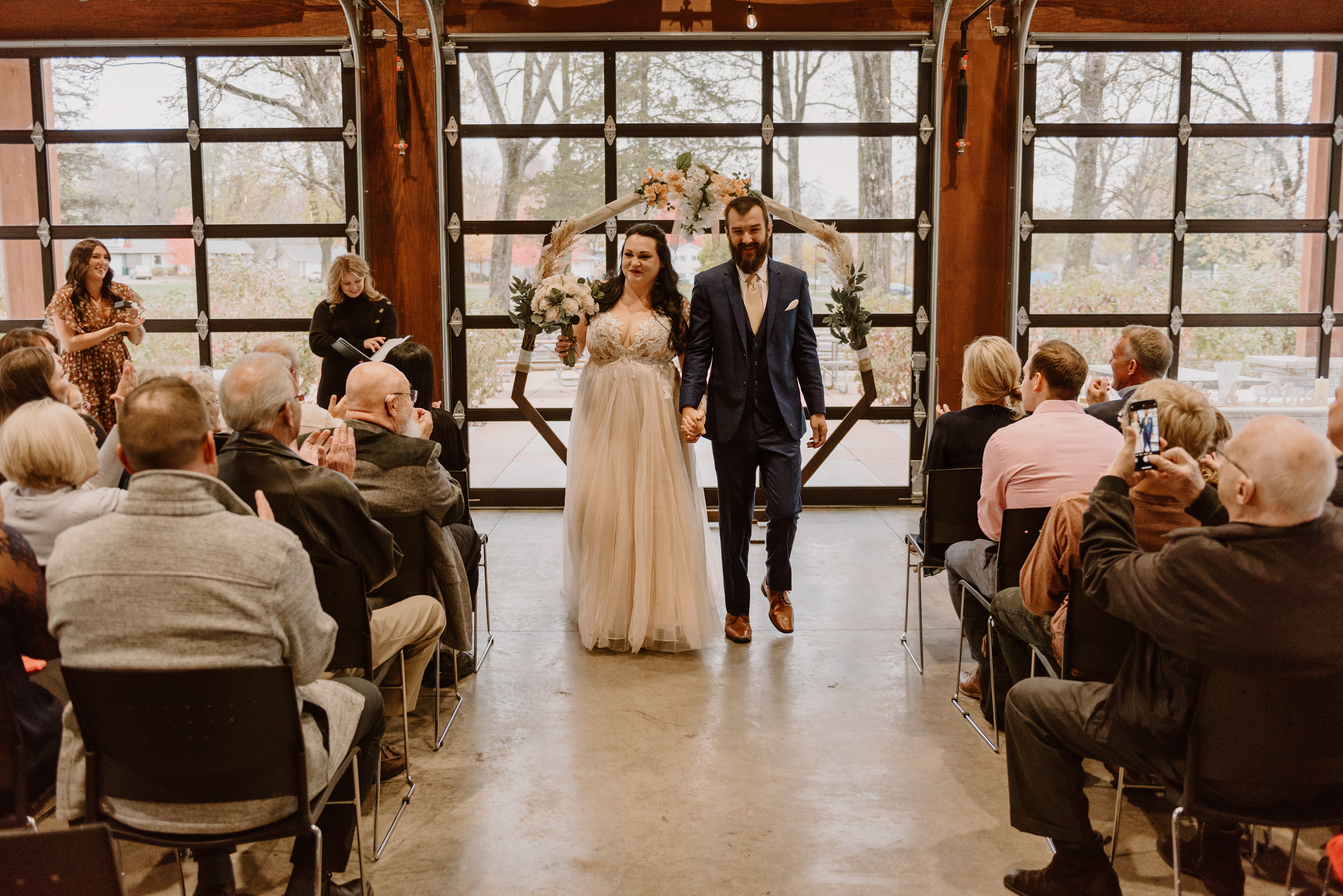 Gorgeous Fall Wedding Wisconsin Libby Aos Photography