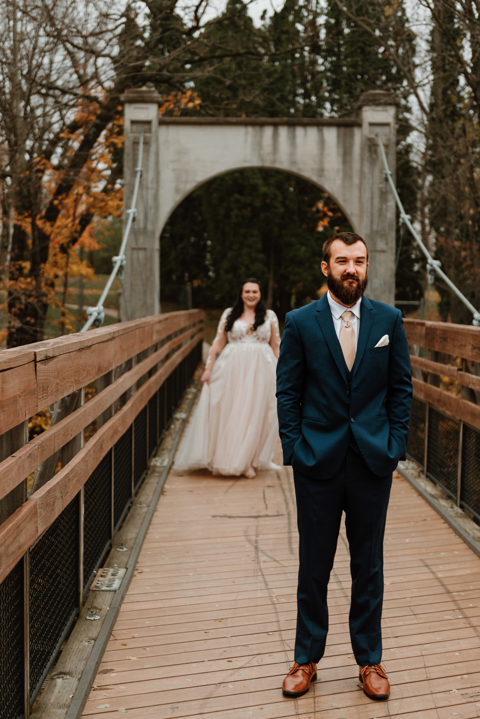 Gorgeous Fall Wedding Wisconsin Libby Aos Photography