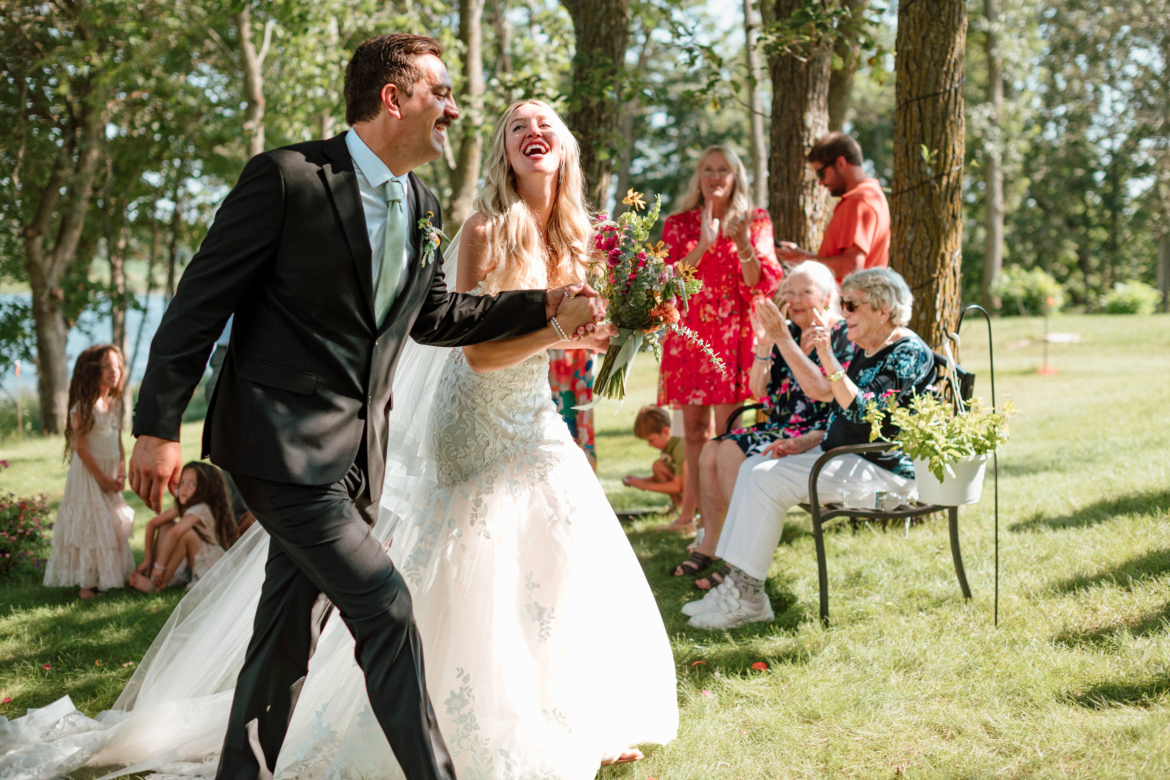 Alexandria, MN cabin wedding