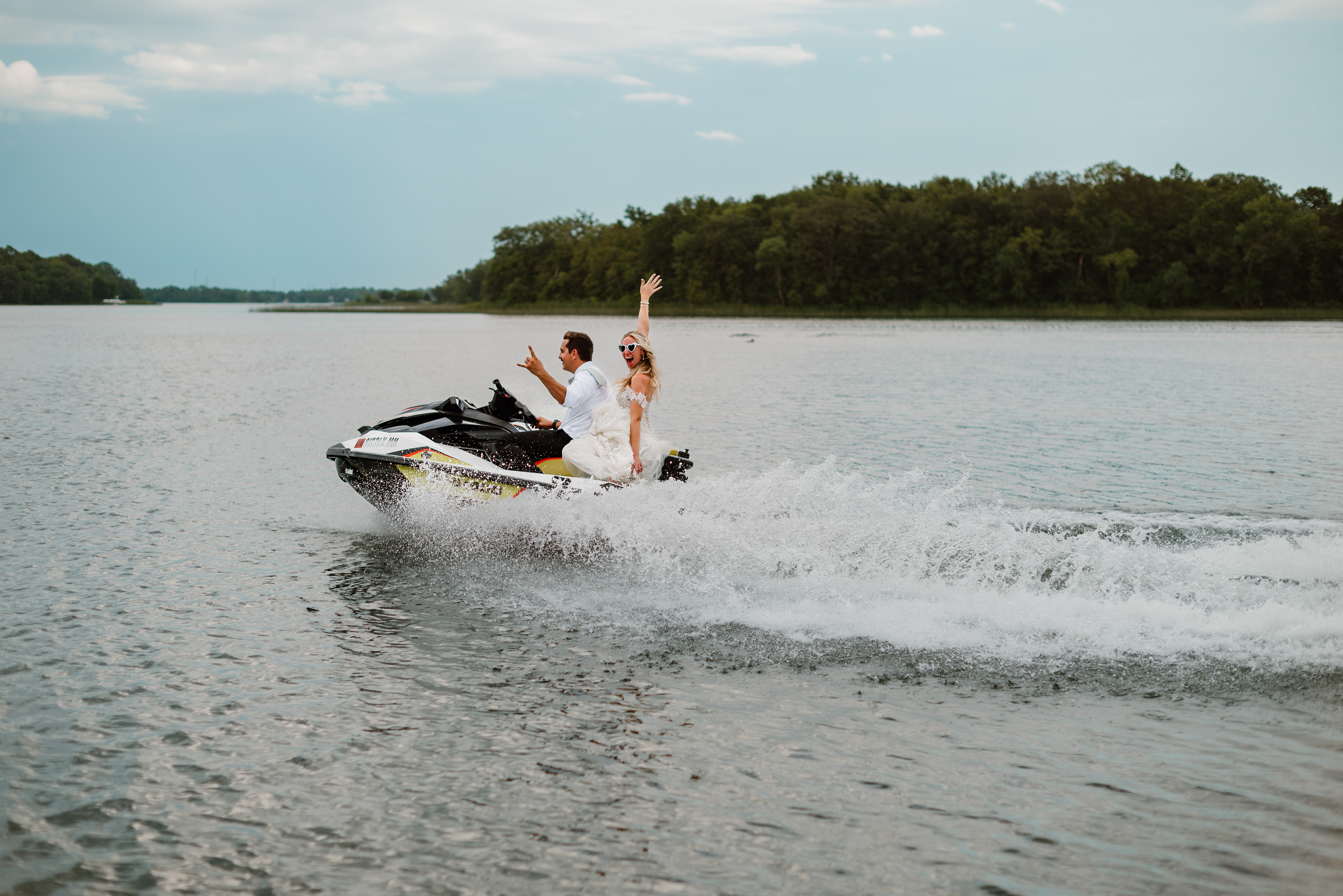 Alexandria, MN cabin wedding