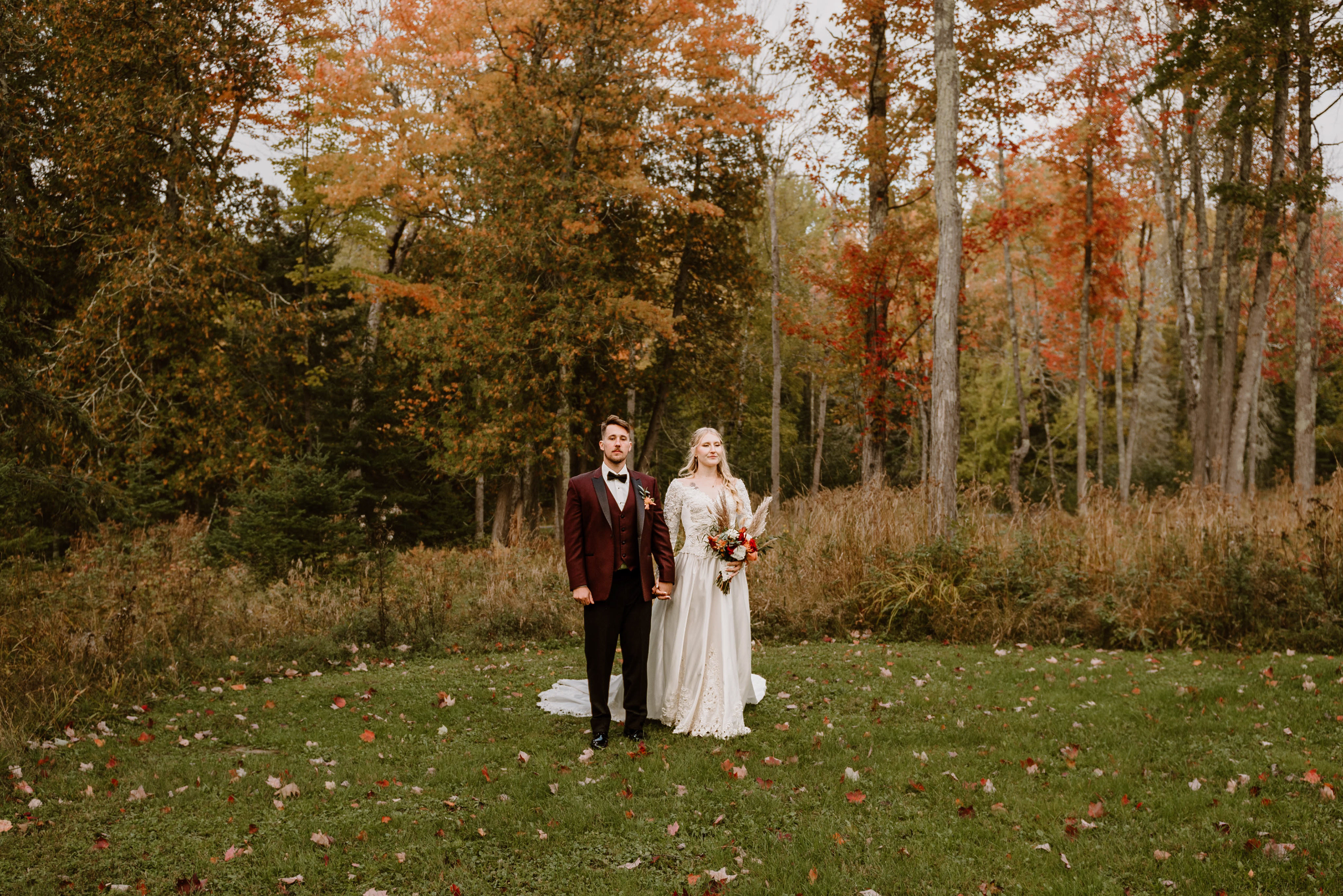 Beautiful Wedding Photos Madeline Island Inn Madeline Island, WI Libby Aos Photography