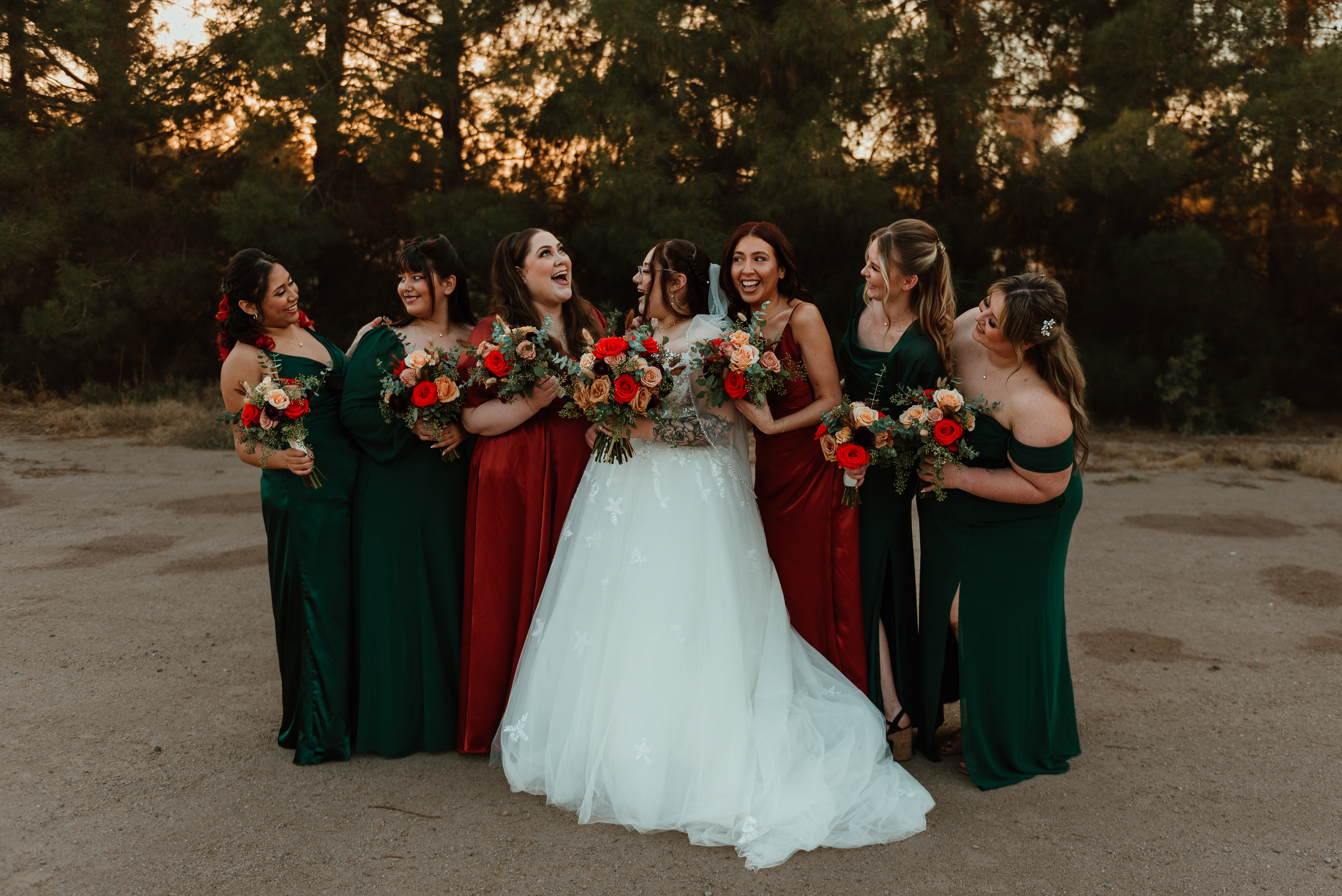 Gorgeous Wedding Photos Weddings at Schnepf's Farms Arizona Libby Aos Photography