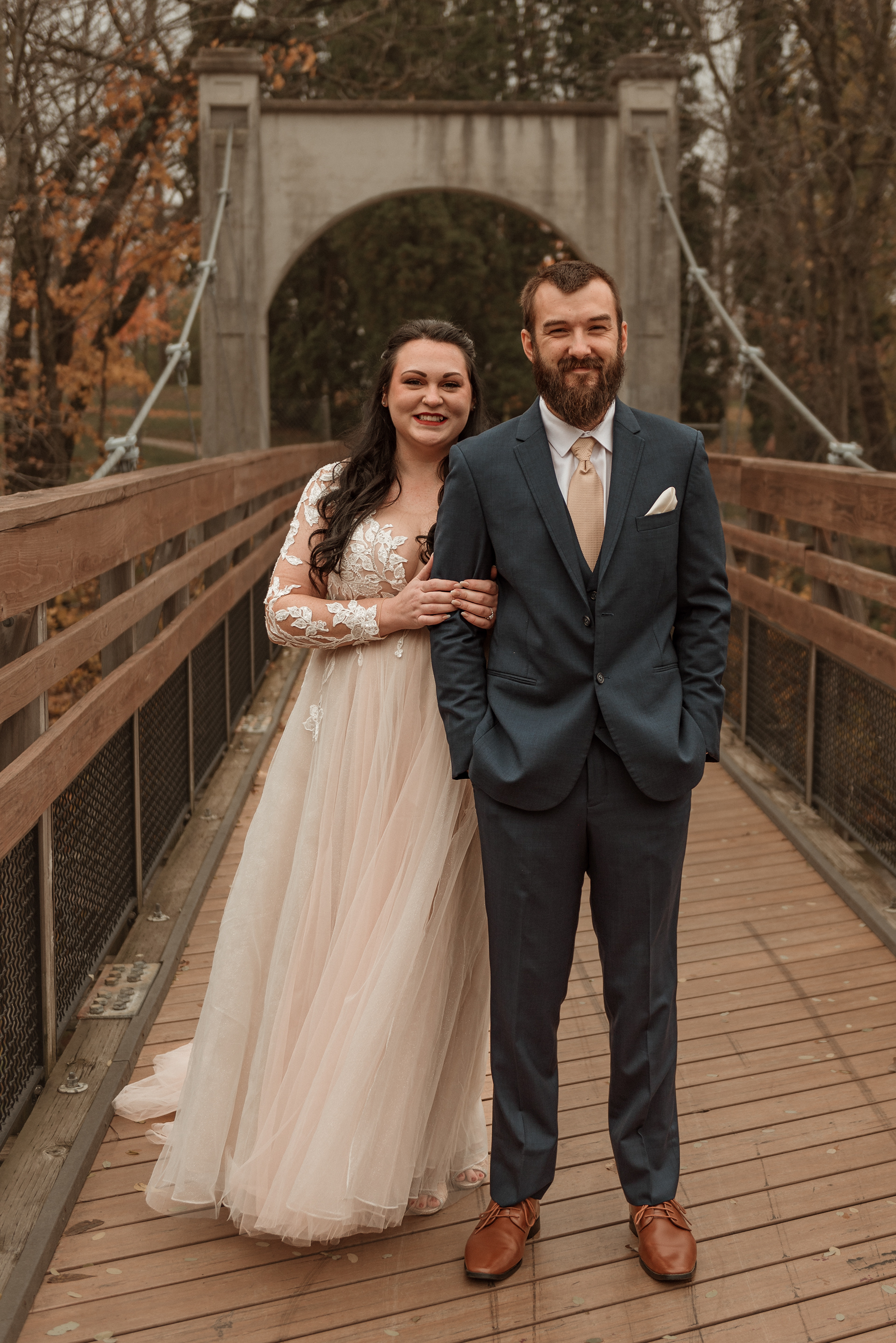Gorgeous Fall Wedding Wisconsin Libby Aos Photography