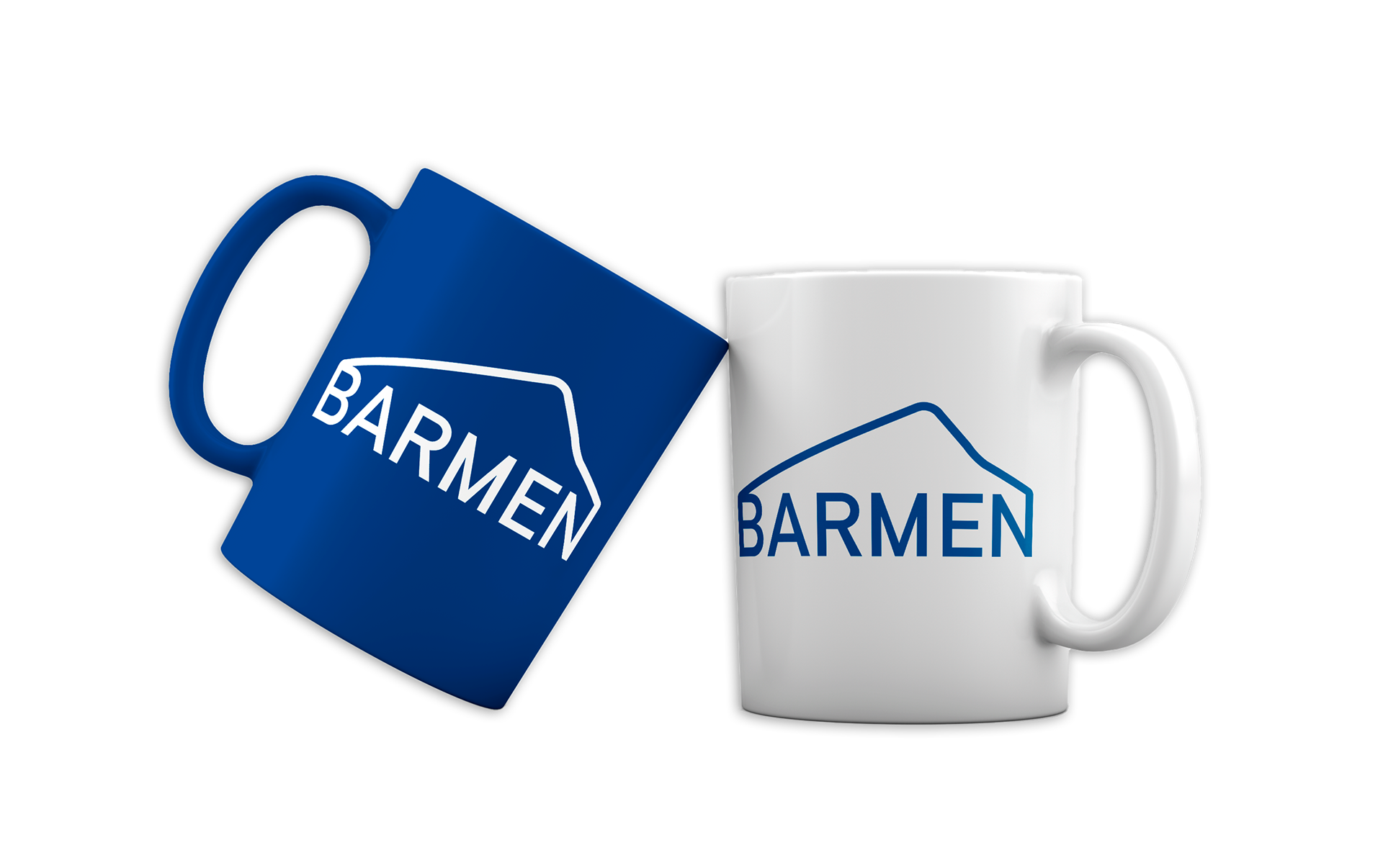 logo and mockups for the island Barmen