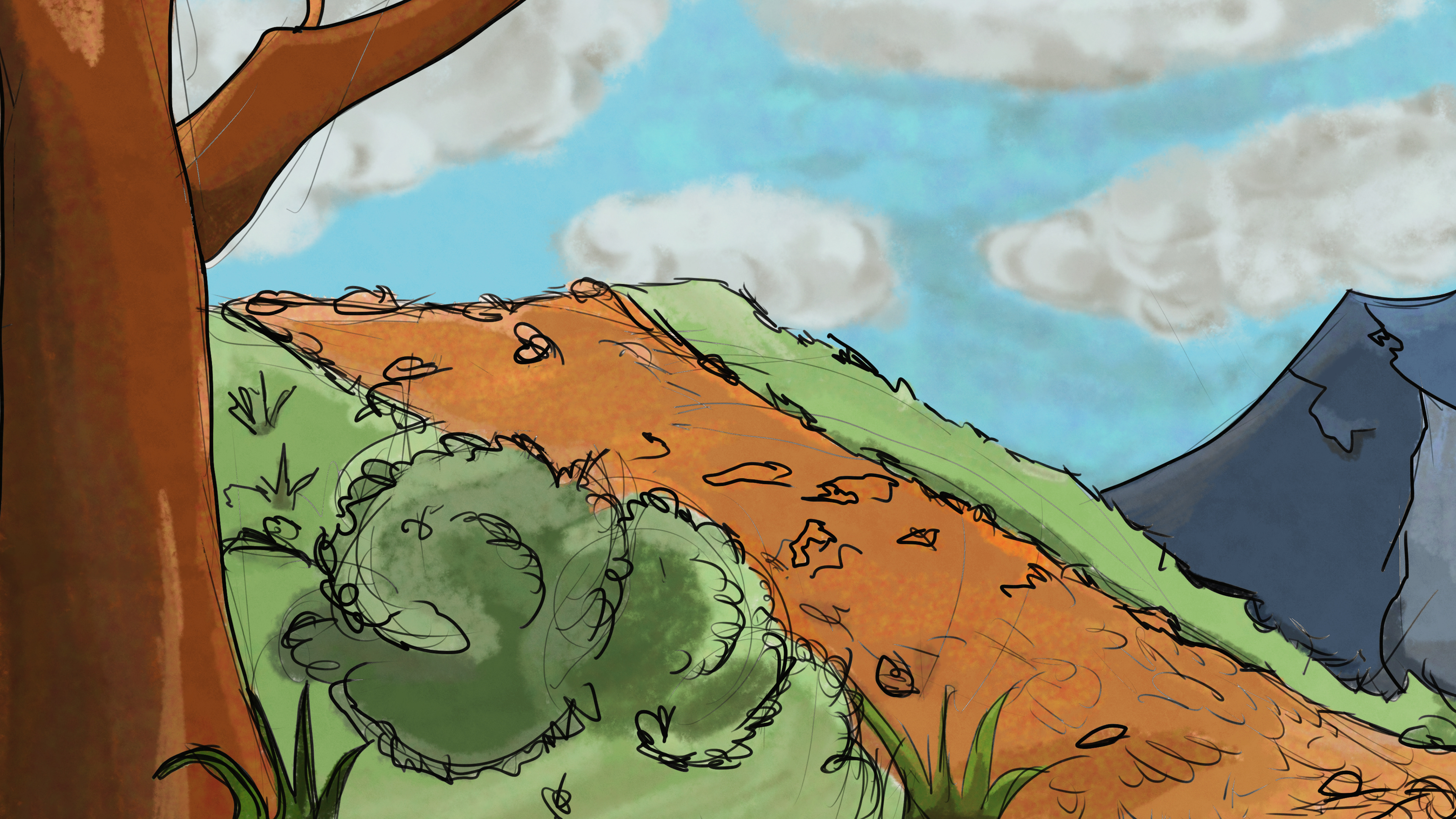 Fertige Illustration
