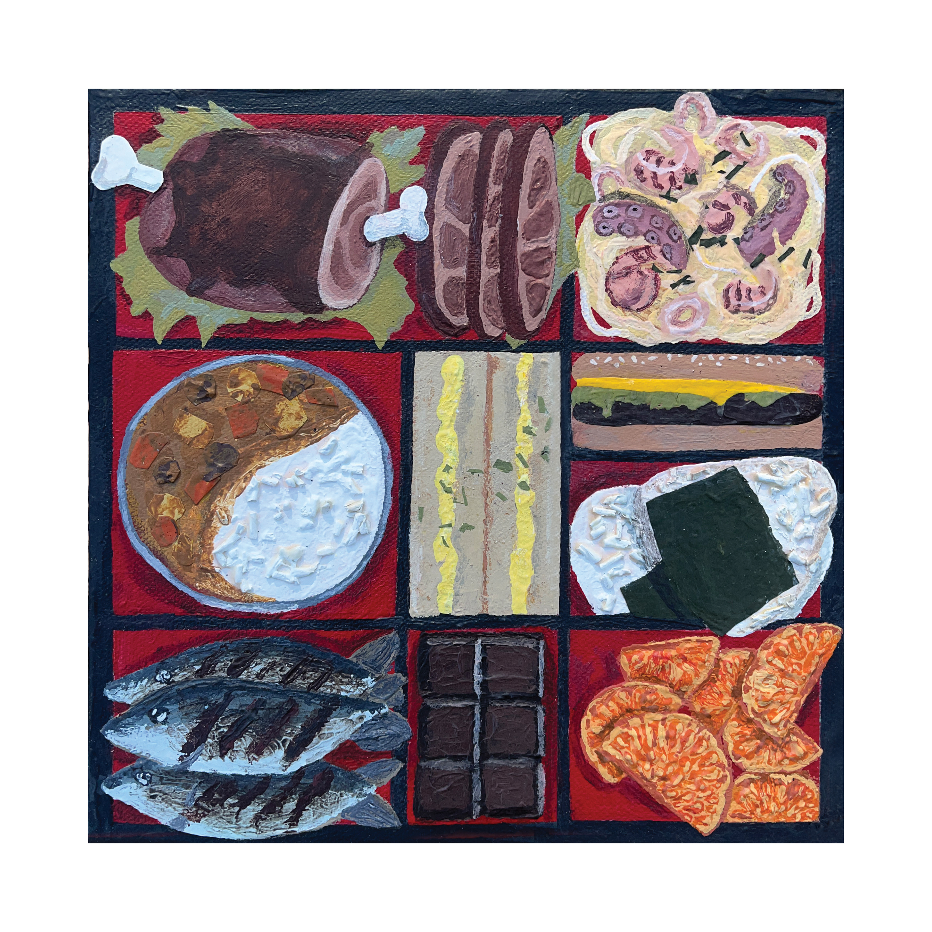 'The Chef's Bento' Acrylic
