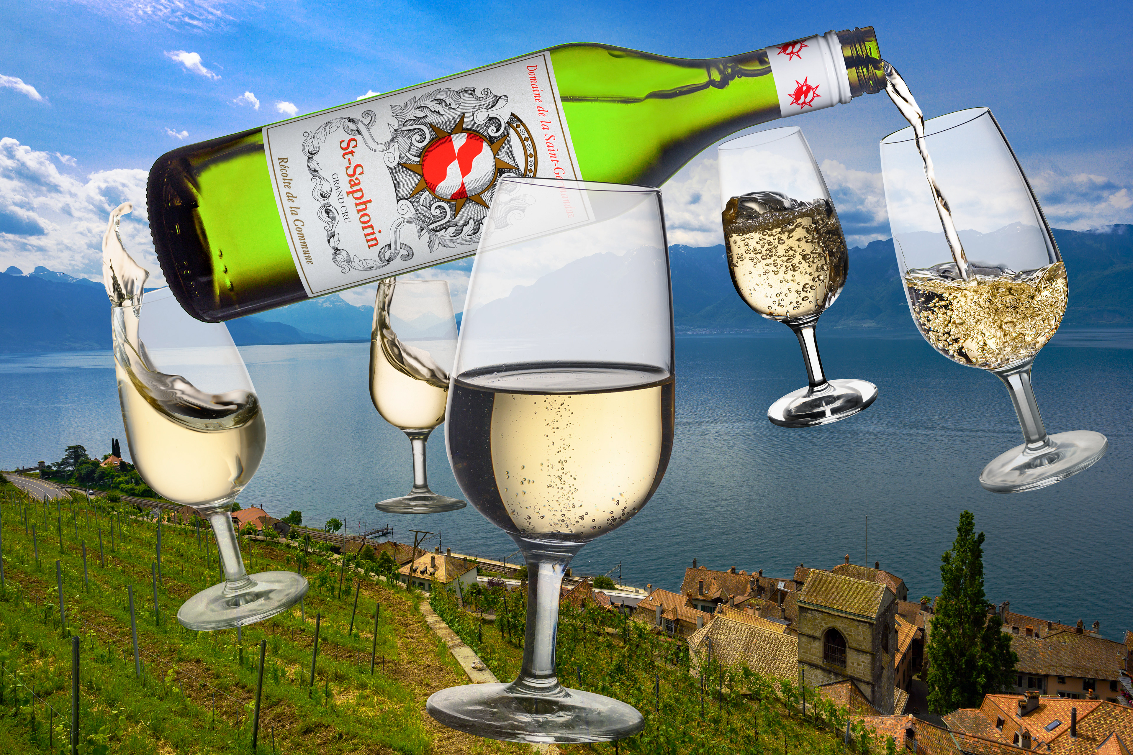 Ronde joyeuse sur Saint-Saphorin