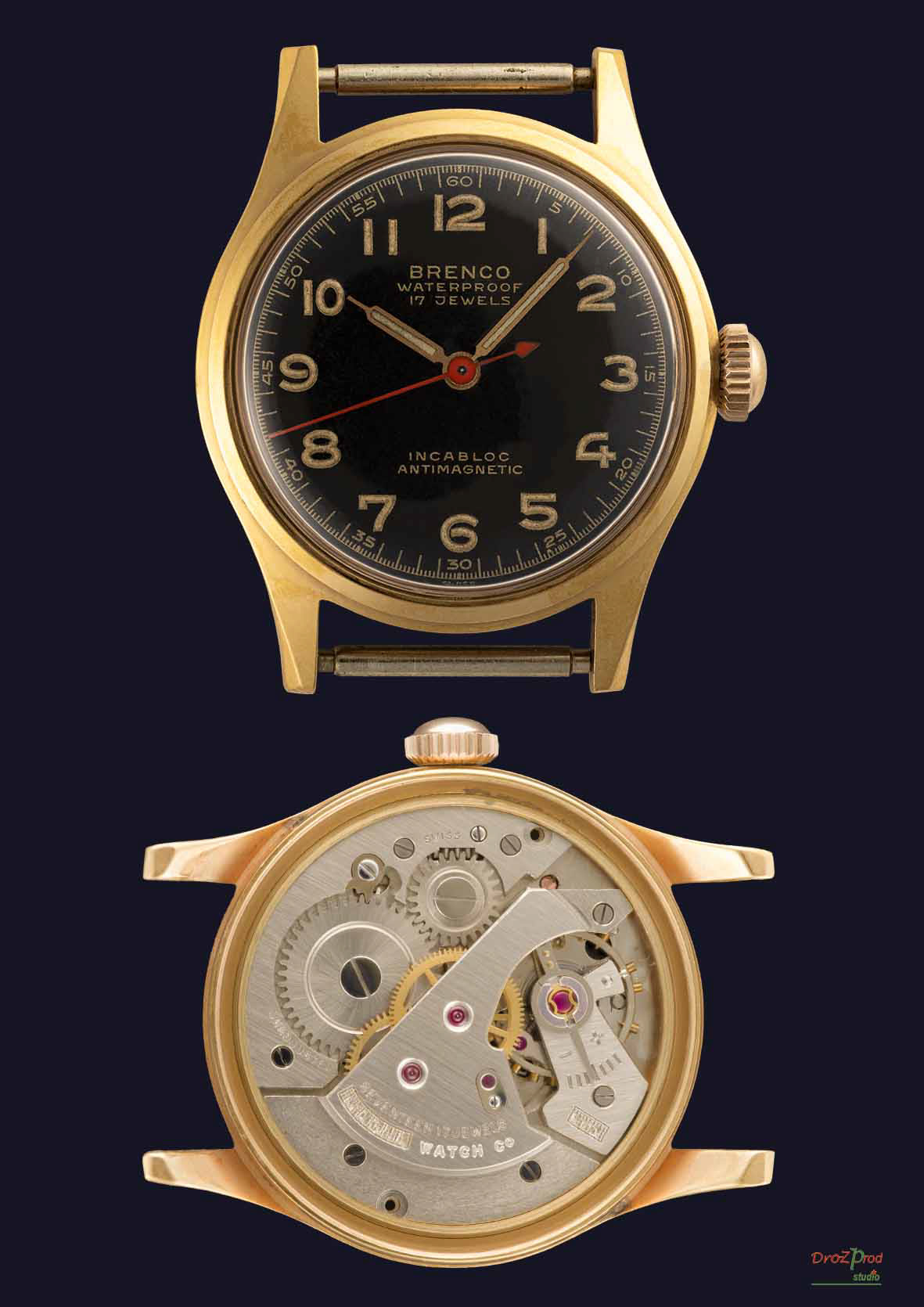 Montre Brenco, Tavannes et son mouvement