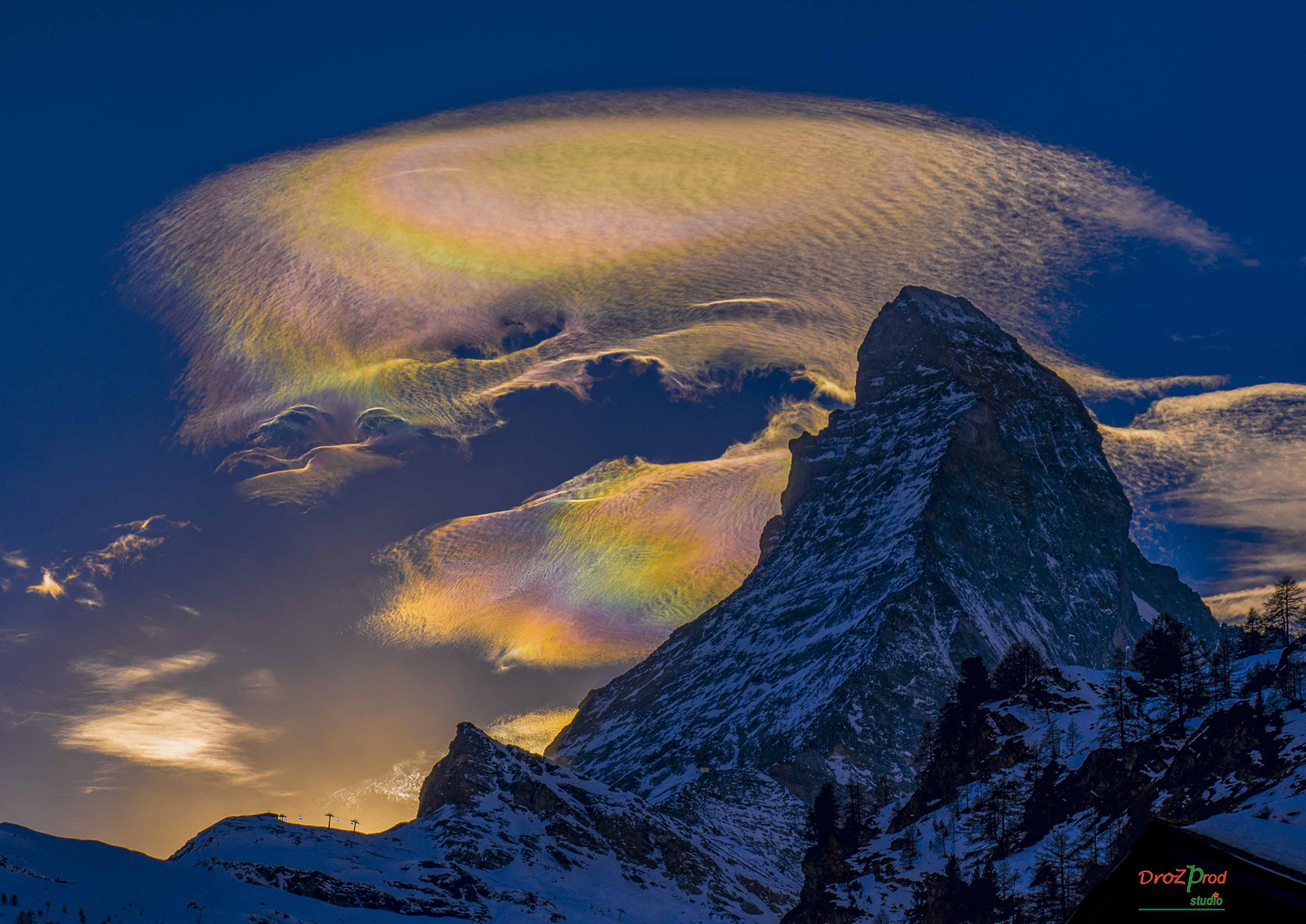 En fermant le diaphragme