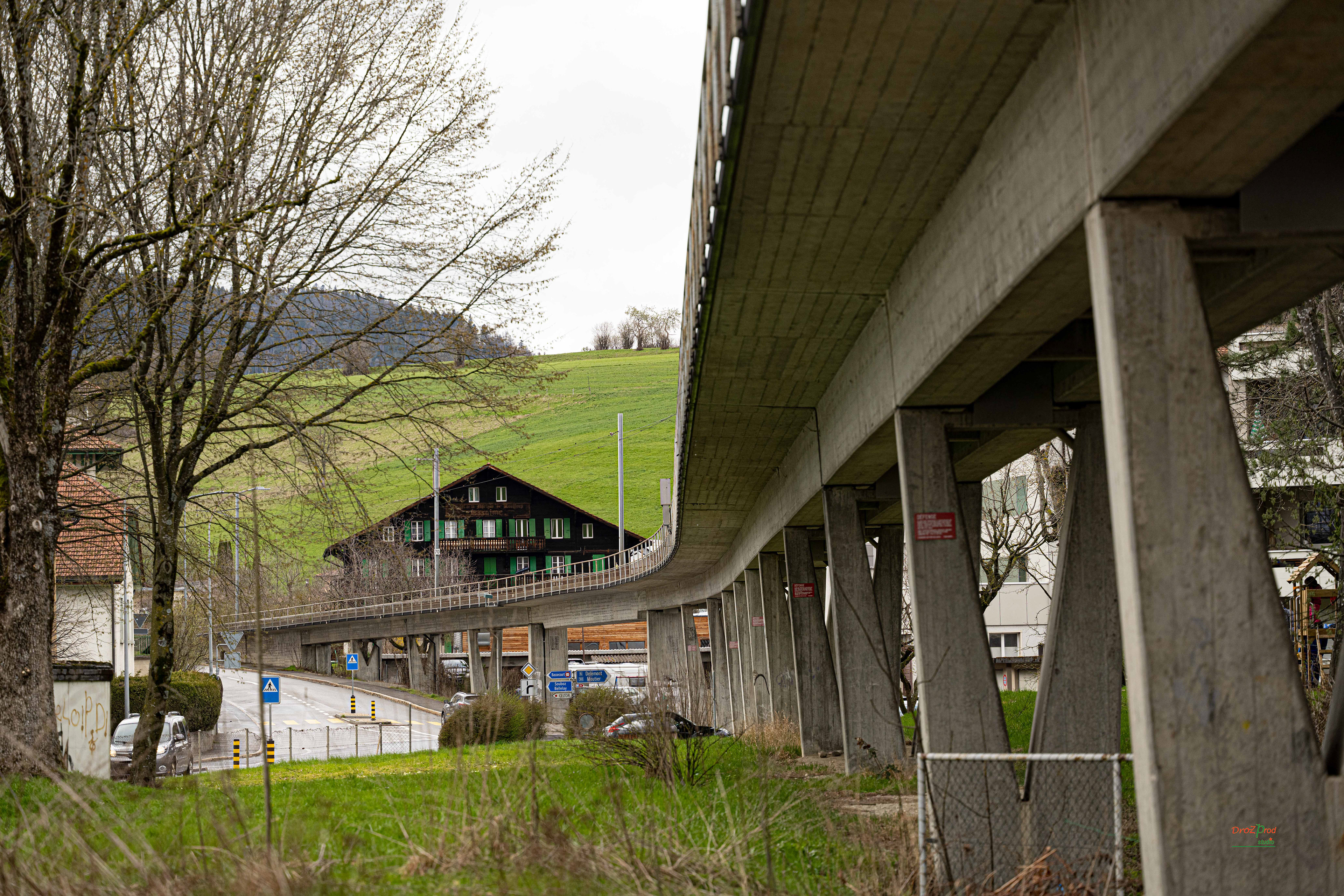viaduc et chalet