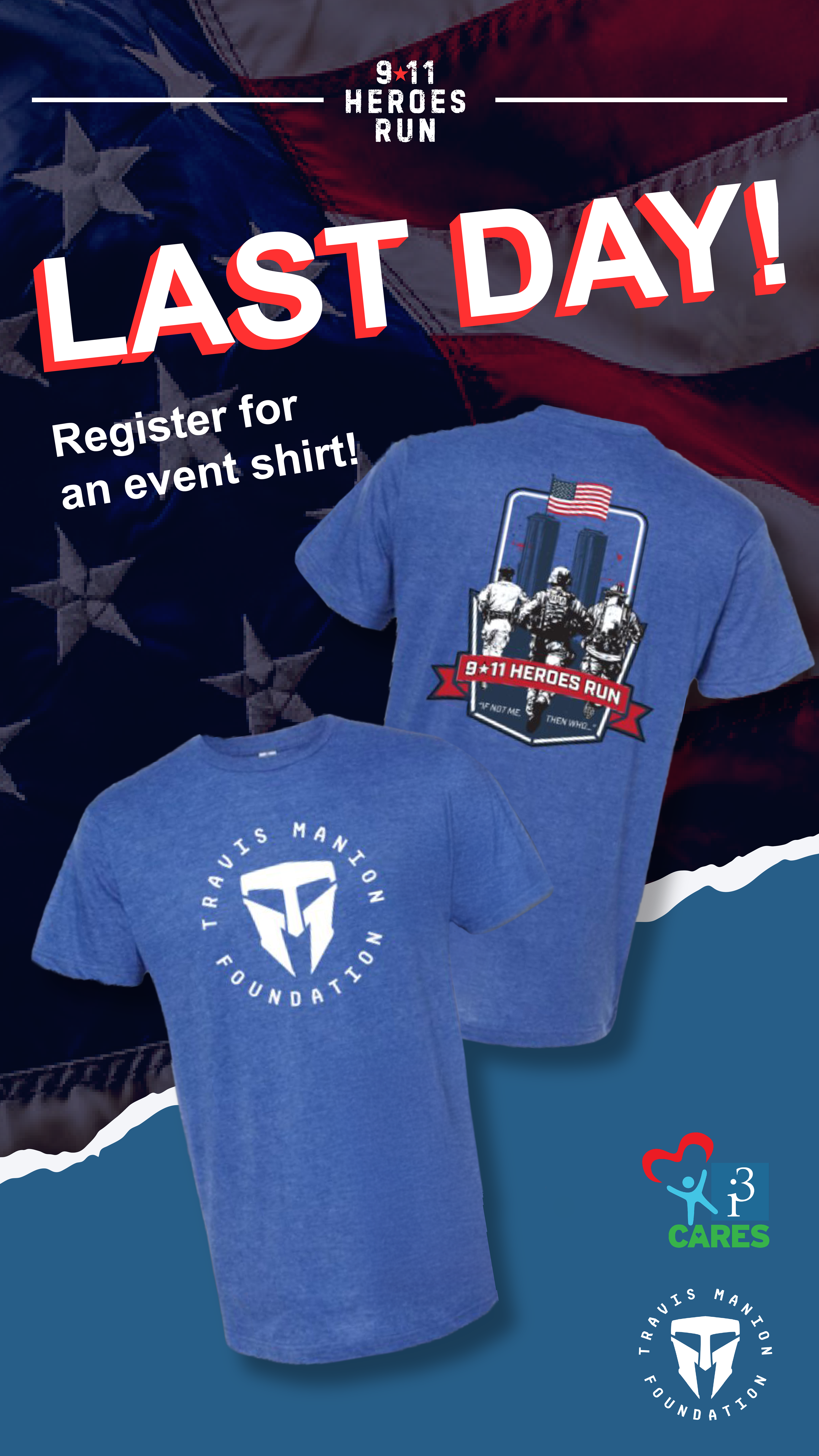 Social Post for 9/11 Hero's Run, i3 (2025)