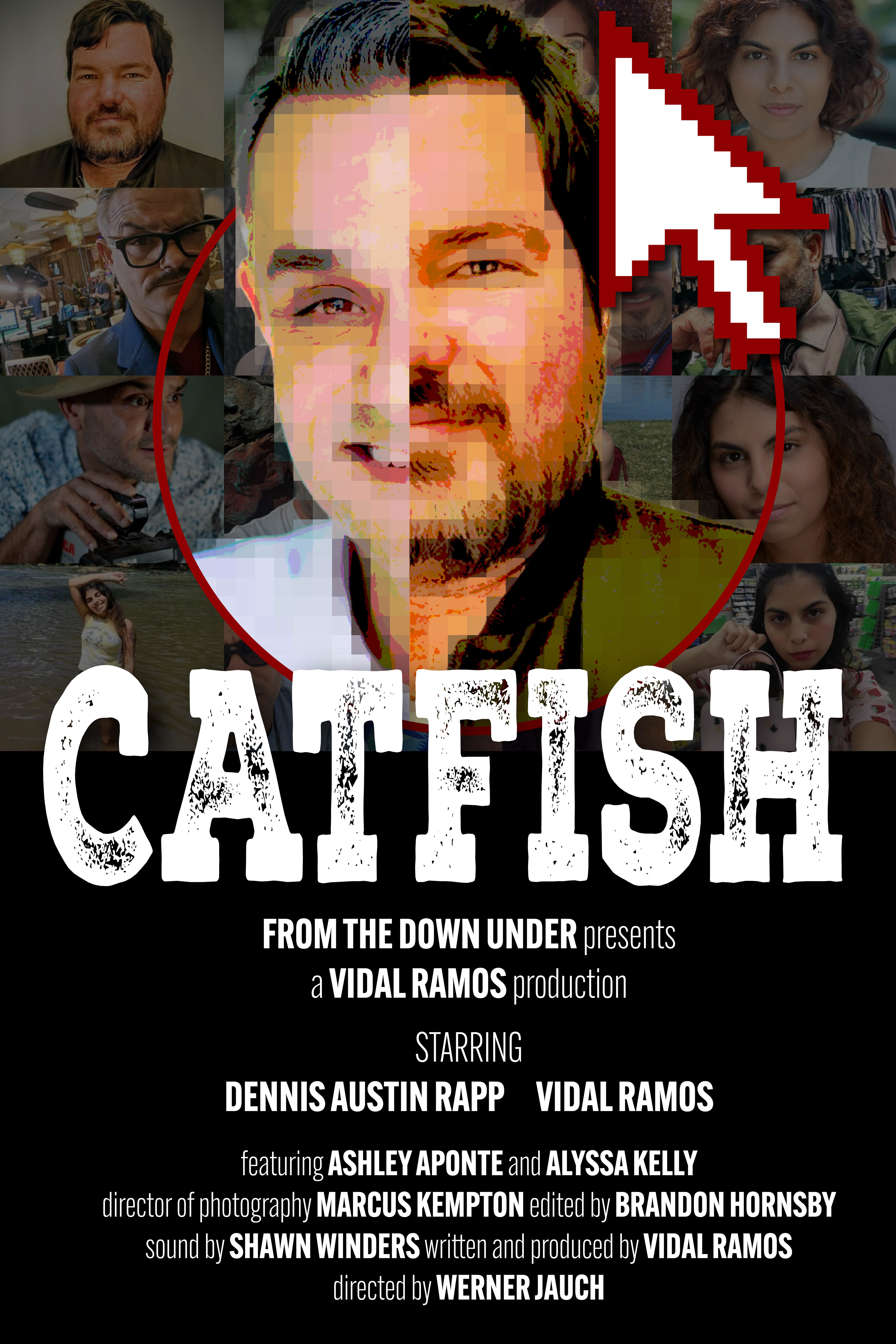 Poster for short film, Catfish (2026)