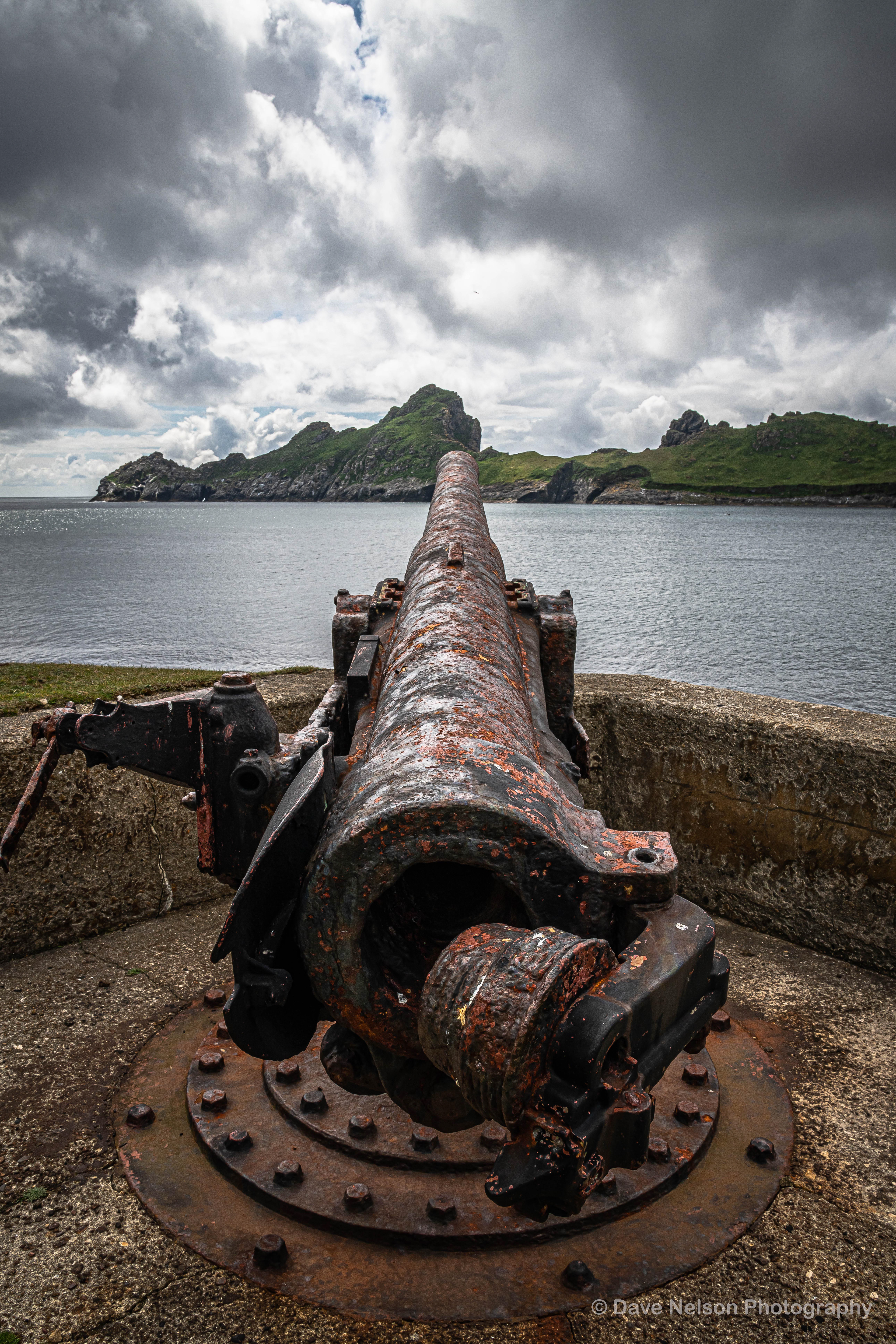 First World War Cannon, Hirta, St Kilda Archipelago