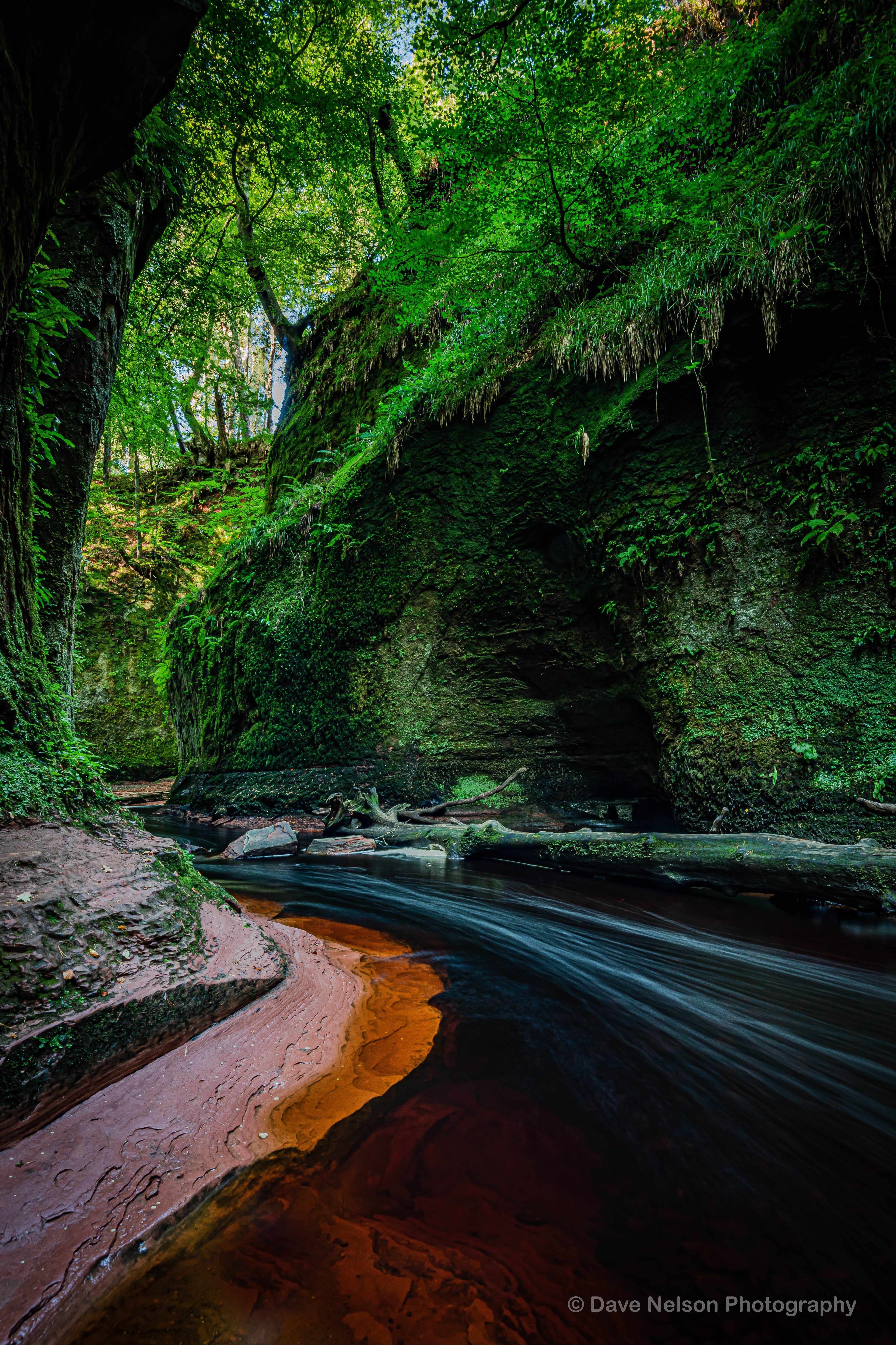 The Devil's Pulpit, Finnich Glen, Stirlingshire, Scotland