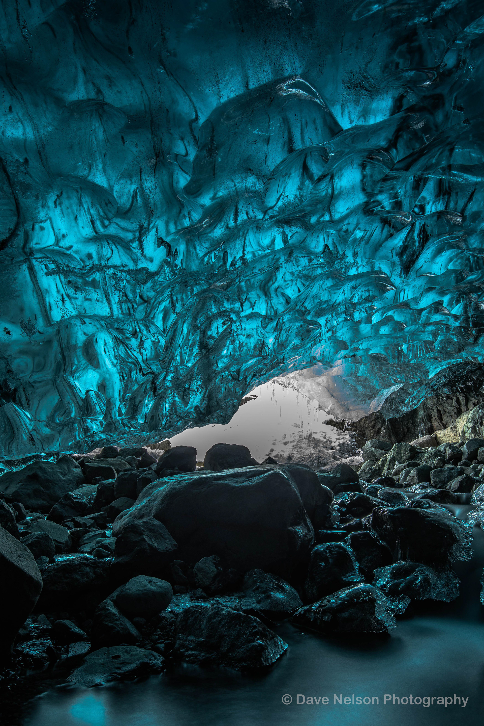 Glacier Ice Cave, Vatnajökull, South Iceland