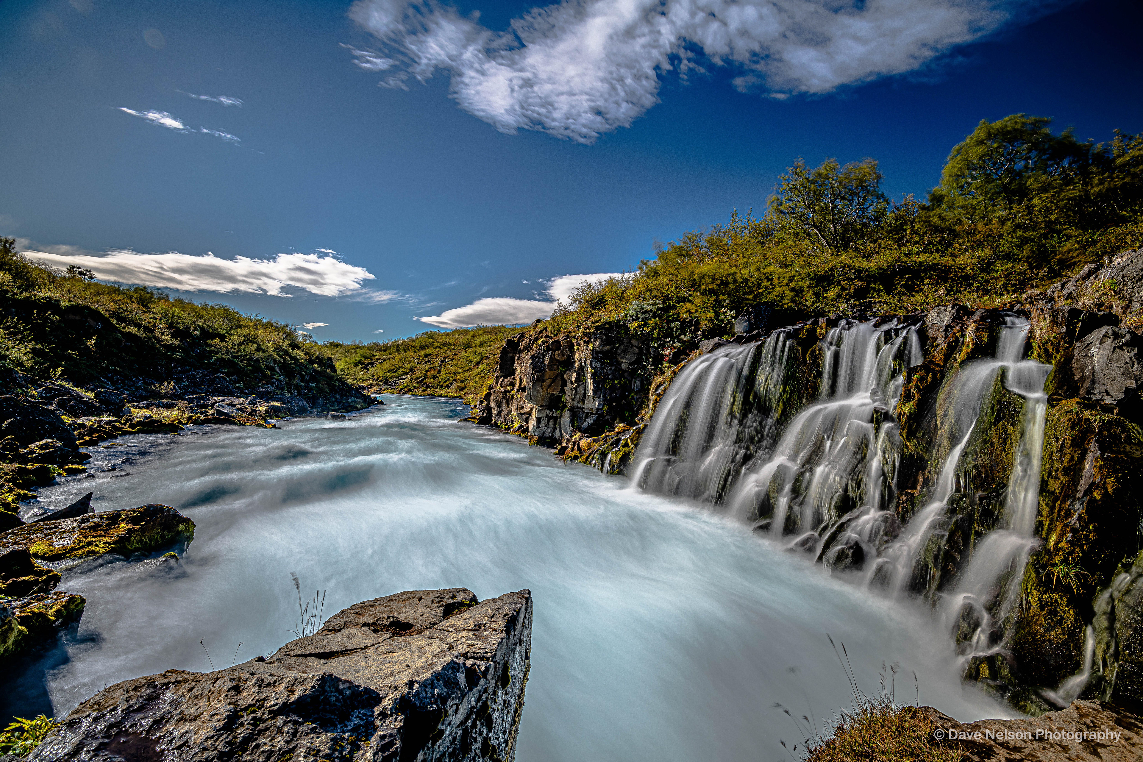 Hlauptungufoss, Brúará River, South Iceland